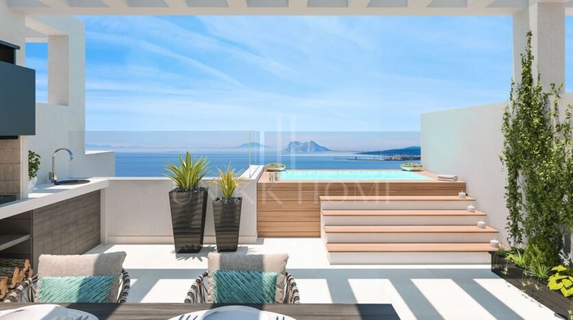 NUEVO ADOSADO DE 3 DORMITORIOS CON SOLARIUM Y VISTAS AL MAR