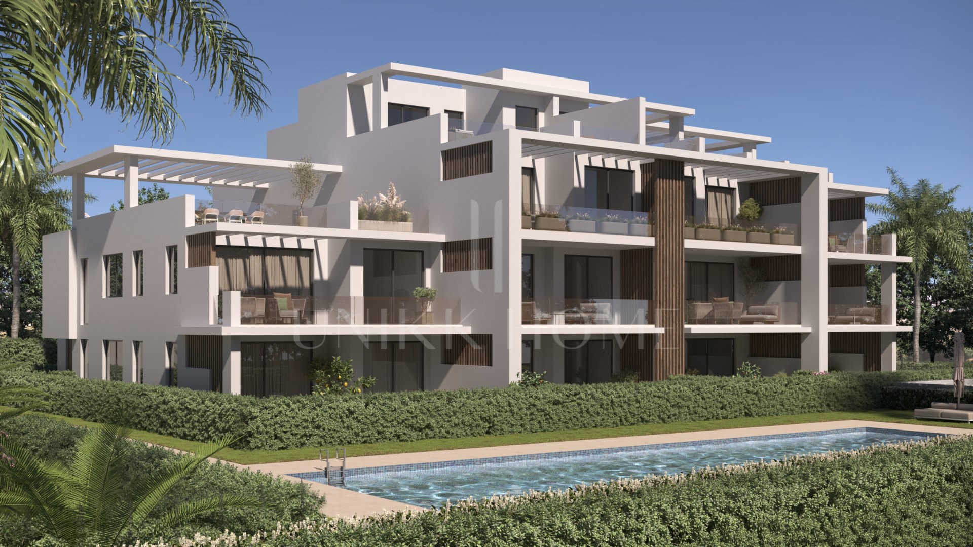 New Build Ground Floor Apartment in Sotoserena, Estepona Este