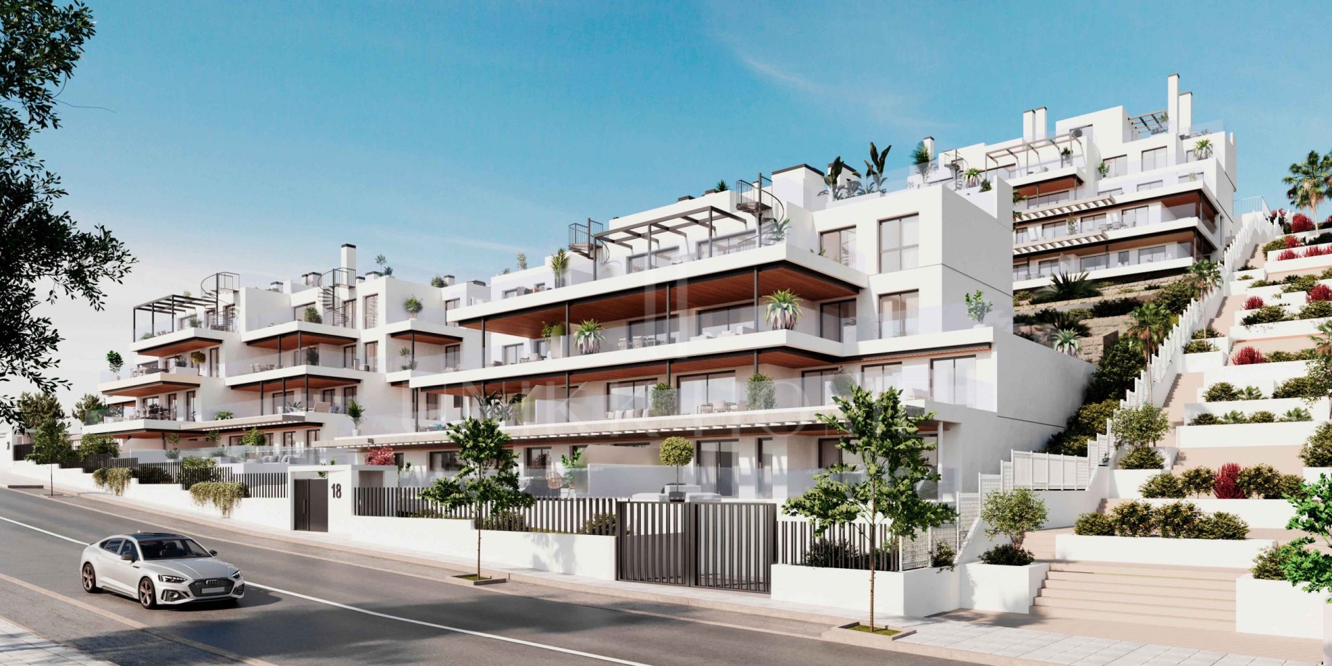 PLANTA BAJA APARTAMENTO EN NUEVO DESARROLLO DE LAS MESAS - PUERTO DE ESTEPONA