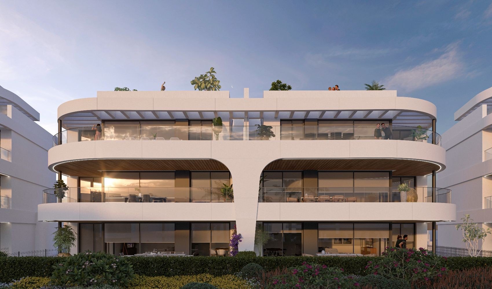 3 BEDROOM PENTHOUSE IN HIGH QUALITY BRAND NEW COMPLEX IN ATALAYA - NEW GOLDEN MILE - ESTEPONA