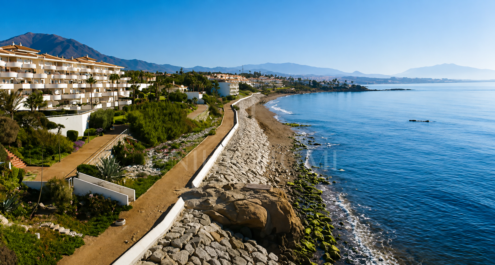 Beachfront Plot in Buenas Noches, Estepona