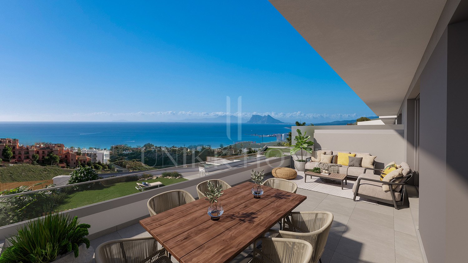 NEW-BUILT HOUSE WITH PANORAMIC SEA VIEWS IN ESTEPONA WEST