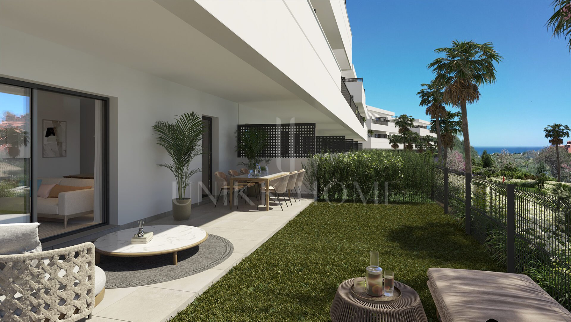 NUEVO APARTAMENTO EN PLANTA BAJA DE 3 DORMITORIOS EN ESTEPONA OESTE