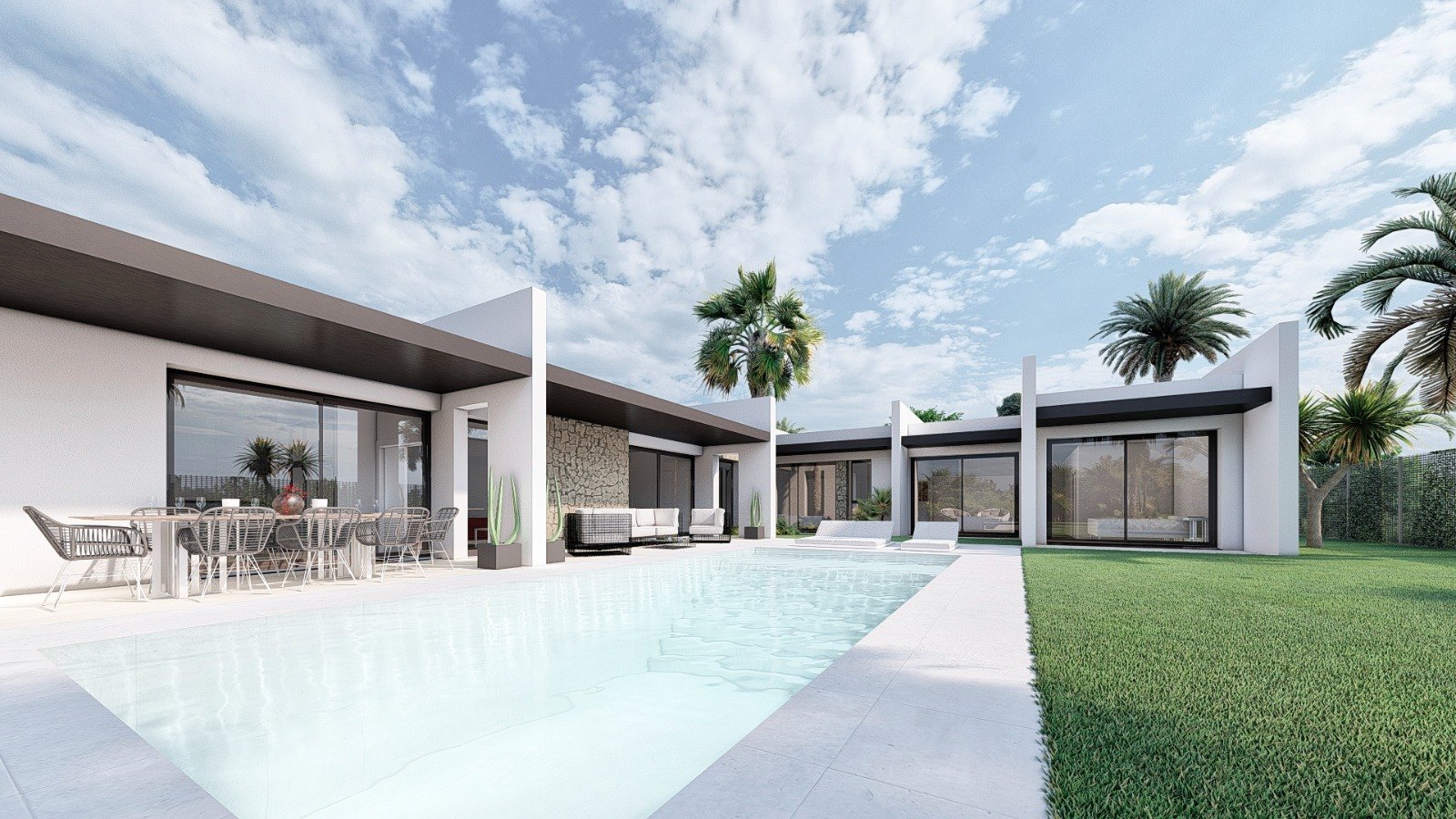 Unique Opportunity: Urban Plot in Casares Costa with Luxury Villa Project, Surrounded by Golf Courses