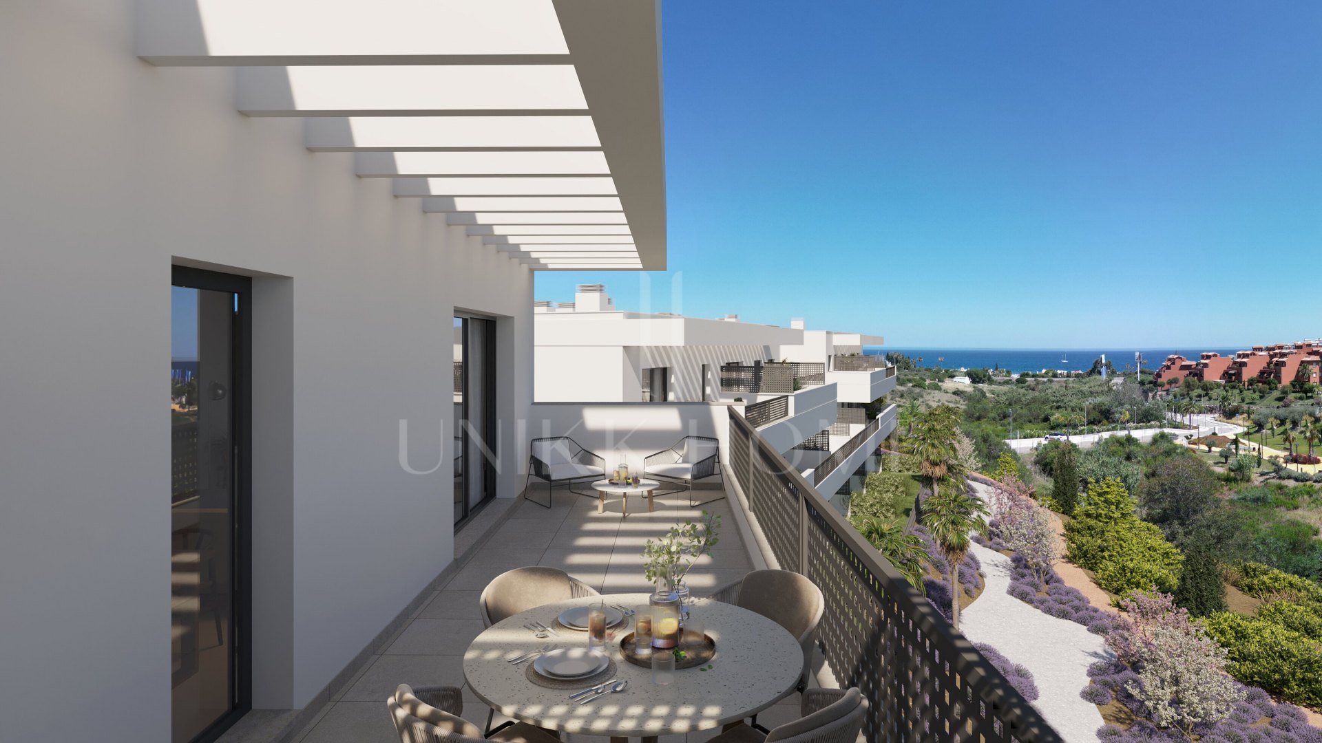 NEW 3 BEDROOM PENTHOUSE IN ESTEPONA WEST