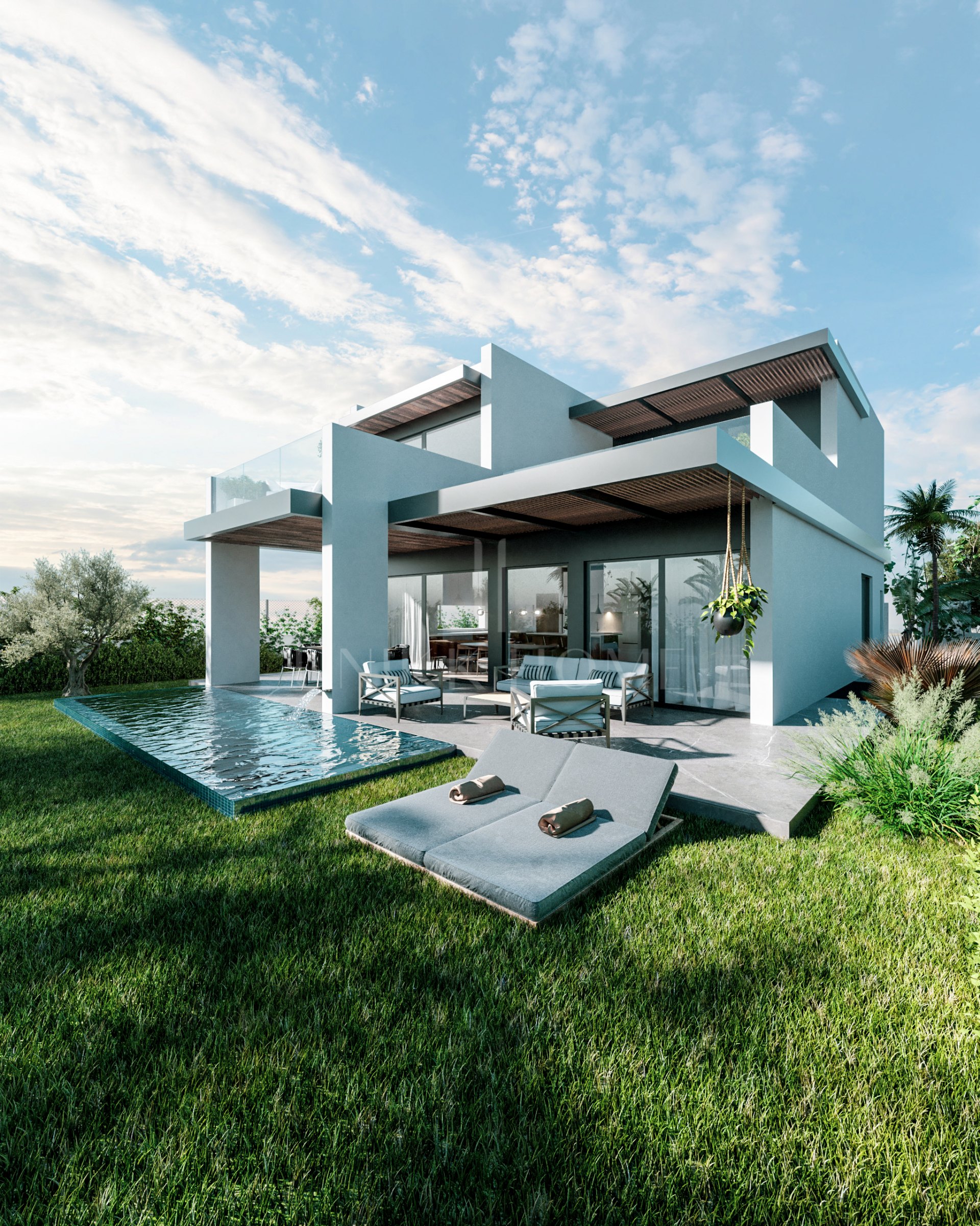 Exclusive designed residential frontline golf villa