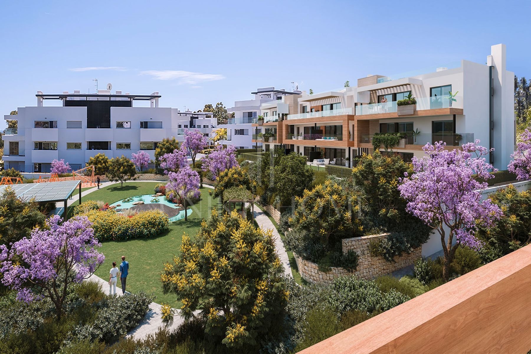 Modernos apartamentos de obra nueva en venta en Atalaya Estepona