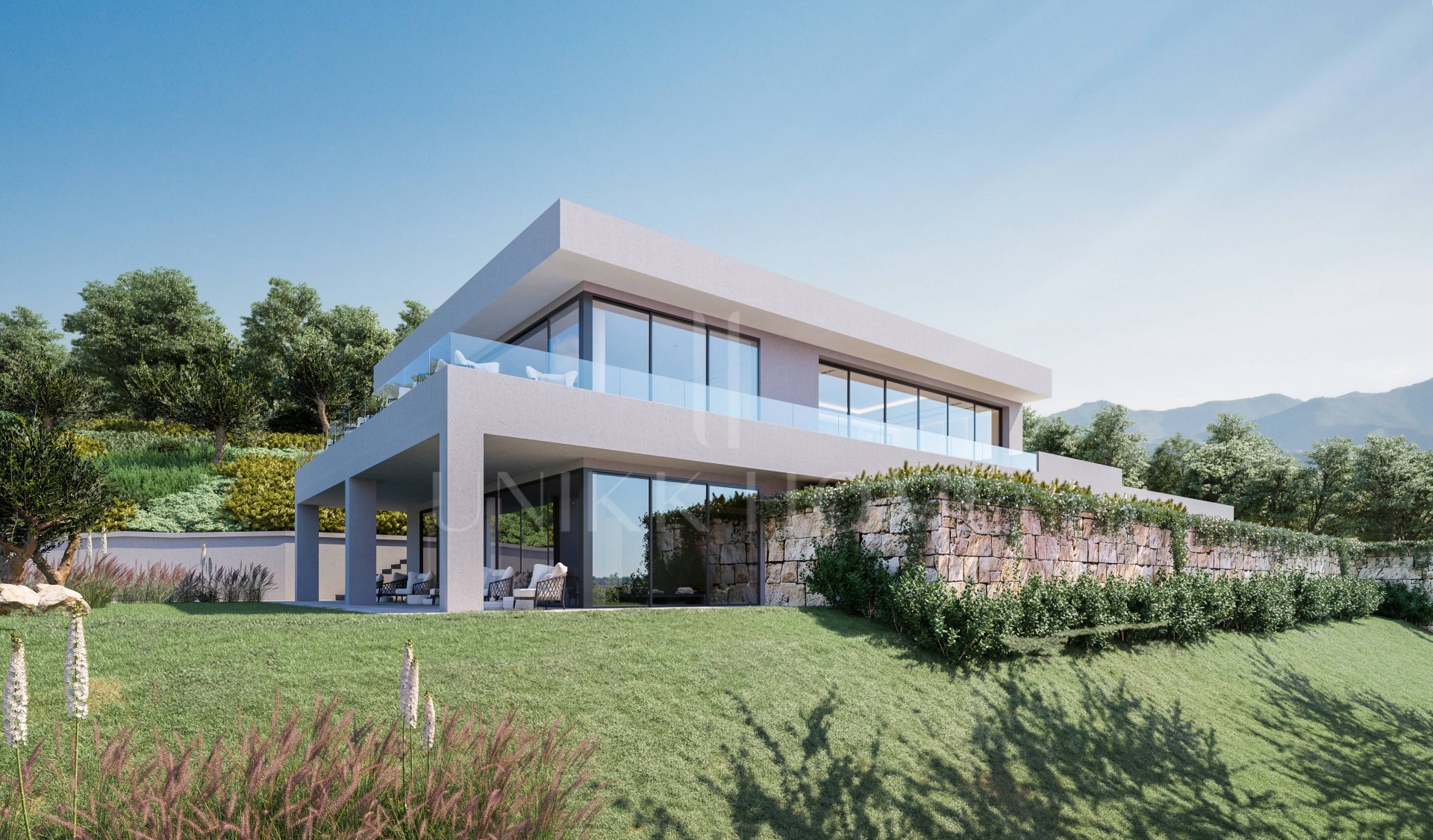 Stunning 3 bedroom Villa with amazing panoramic sea and mountain views