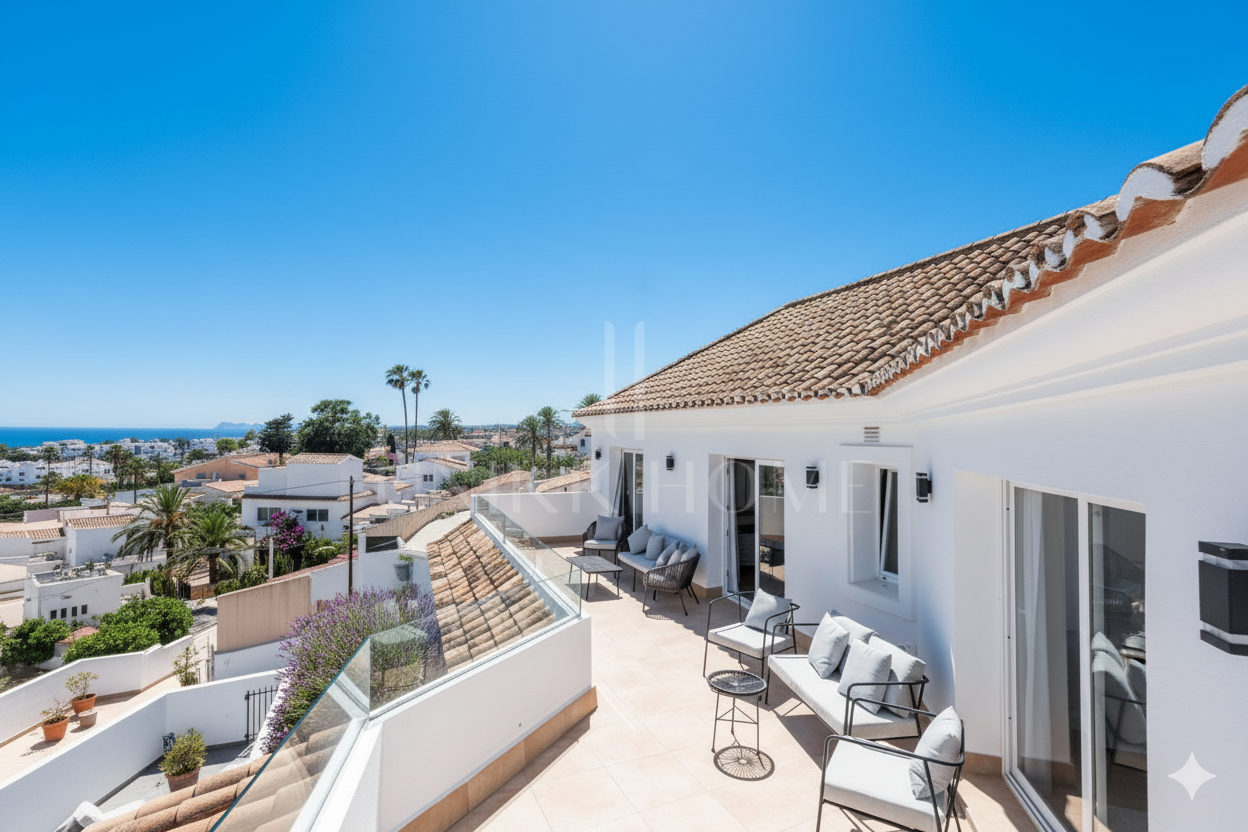 Fantastic Villa with Breathtaking Sea Views walking Distance to the Beach - Estepona West