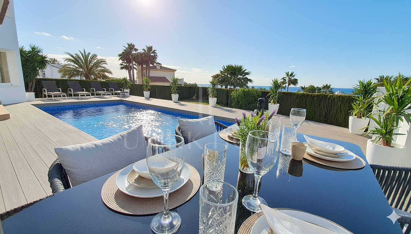 Fantastic Villa with Breathtaking Sea Views walking Distance to the Beach - Estepona West