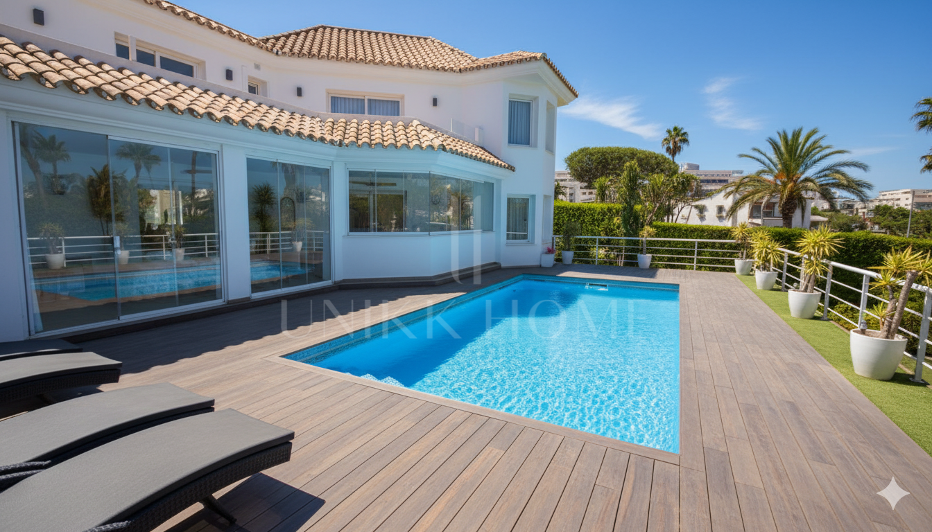 Fantastic Villa with Breathtaking Sea Views walking Distance to the Beach - Estepona West