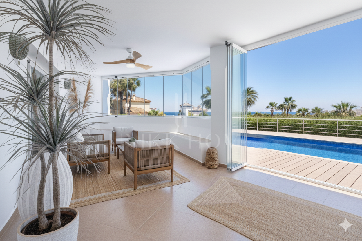 Fantastic Villa with Breathtaking Sea Views walking Distance to the Beach - Estepona West