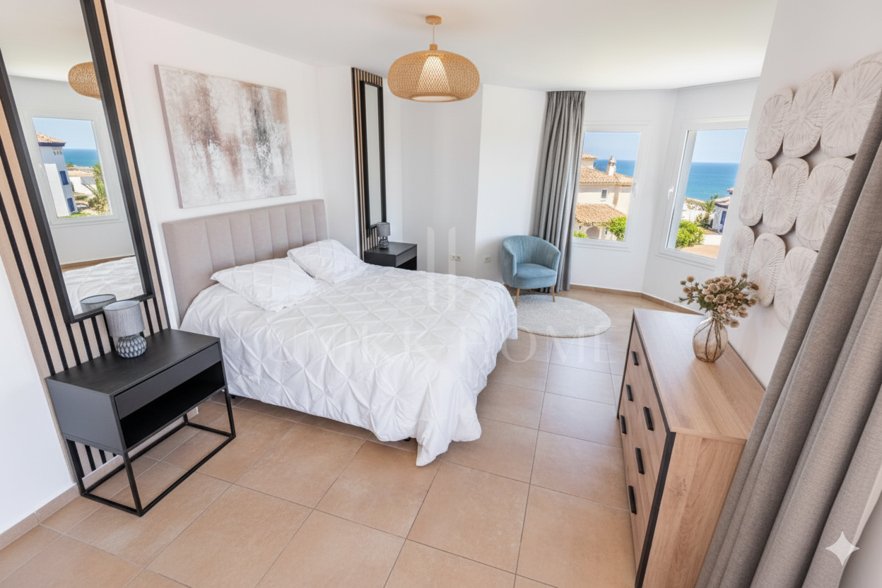 Fantastic Villa with Breathtaking Sea Views walking Distance to the Beach - Estepona West