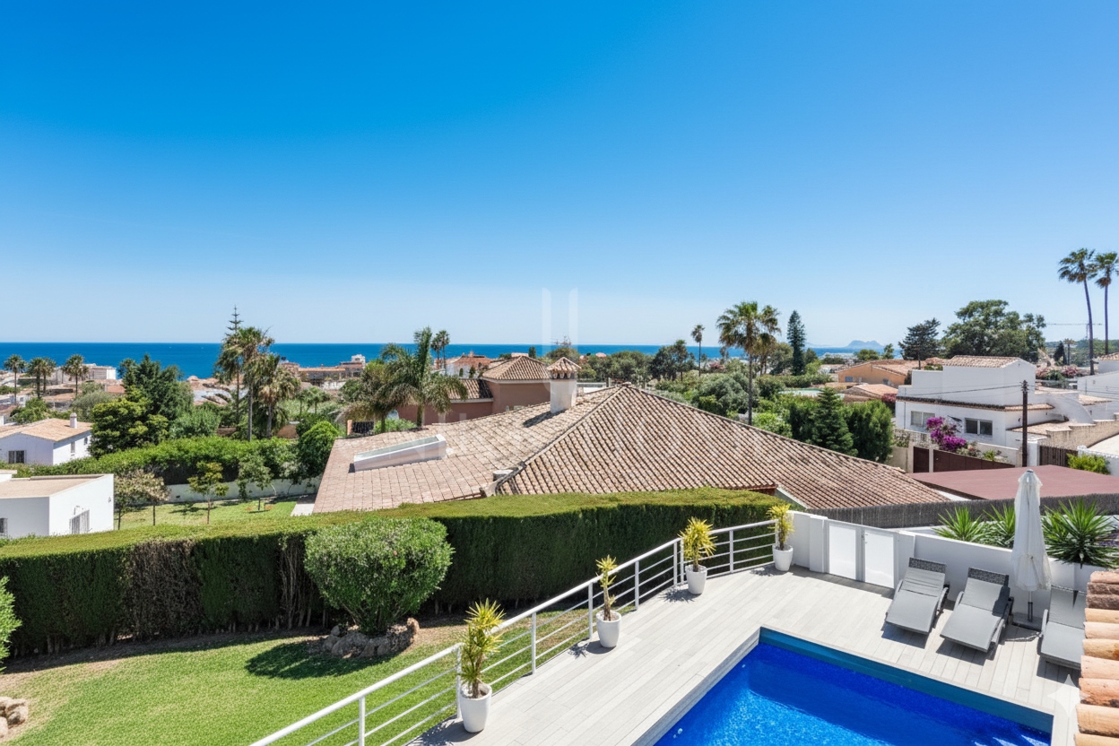 Fantastic Villa with Breathtaking Sea Views walking Distance to the Beach - Estepona West