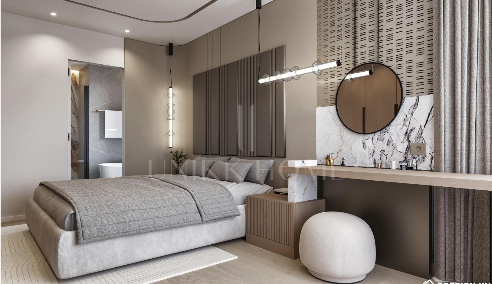 Elegante residencia de 3 dormitorios cerca de Marbella con vistas al mar 270°, dos terrazas, jacuzzi y características de hogar inteligente premium.