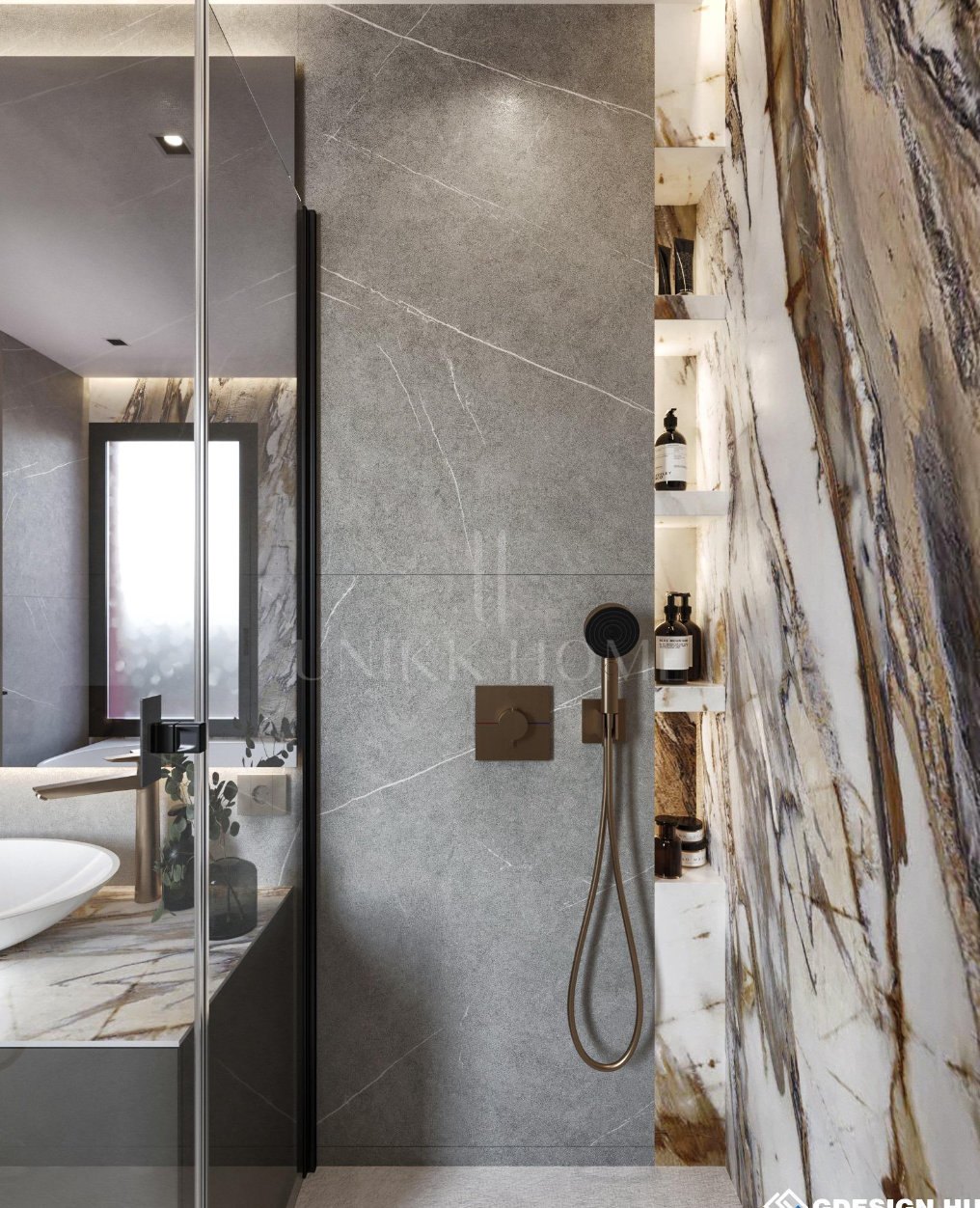 Elegante residencia de 3 dormitorios cerca de Marbella con vistas al mar 270°, dos terrazas, jacuzzi y características de hogar inteligente premium.