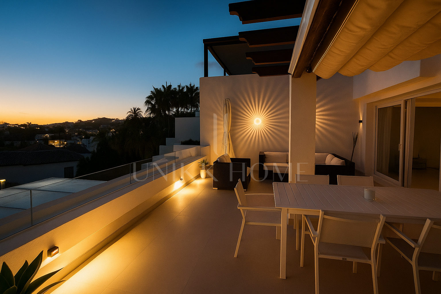 Elegant duplex penthouse in Aloha, Marbella with 3 bedrooms