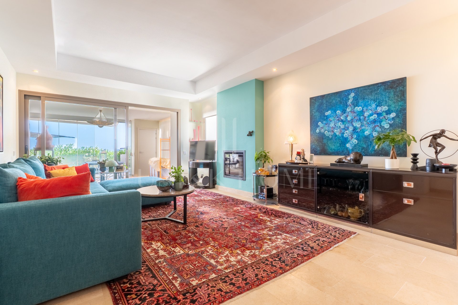 Elegante apartamento en planta baja con vistas panorámicas en el complejo Finca Cortesín