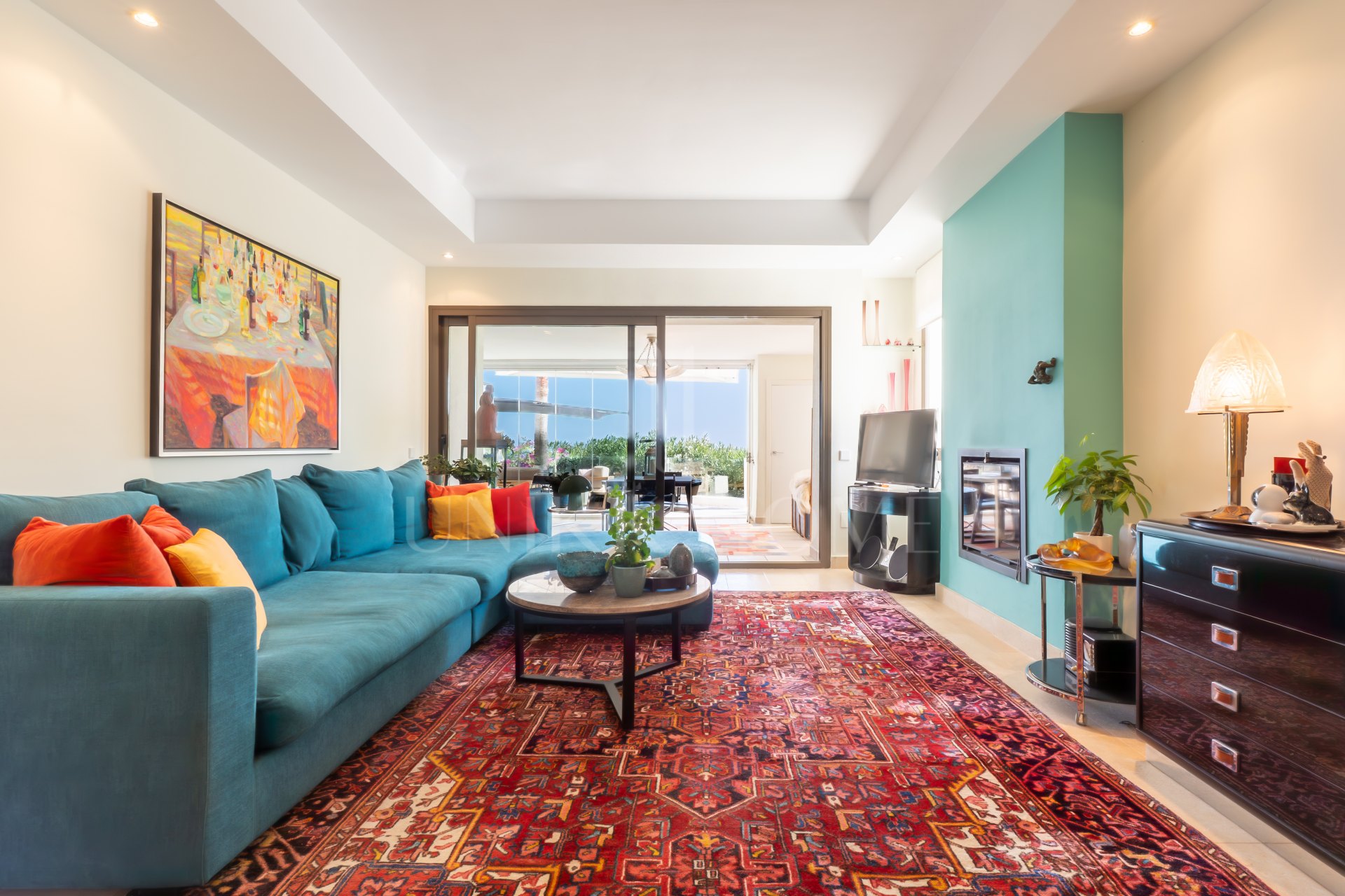 Elegante apartamento en planta baja con vistas panorámicas en el complejo Finca Cortesín