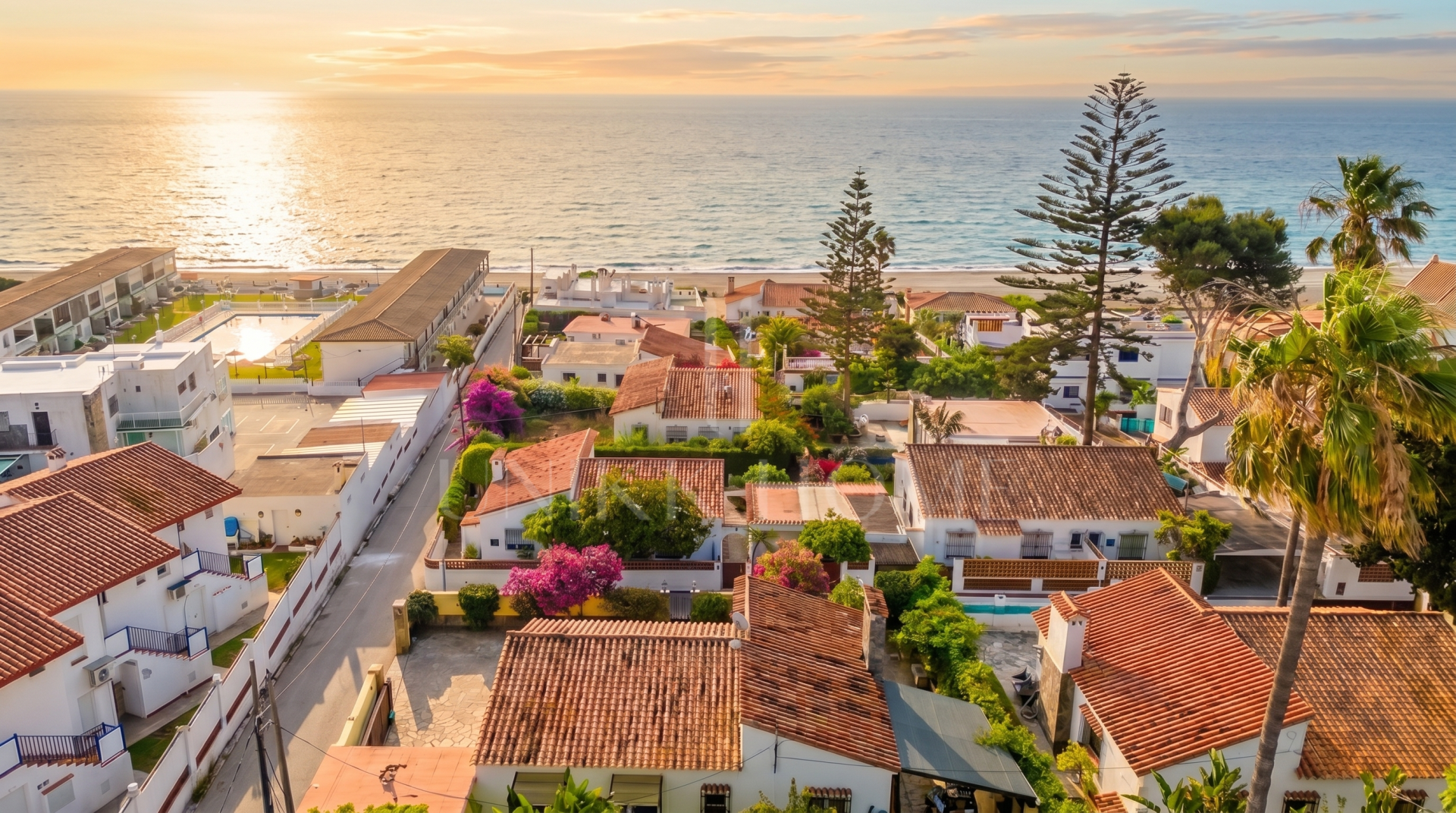 Beachfront house in Jardin Tropical, Manilva, just 100 metres from the sea!!!