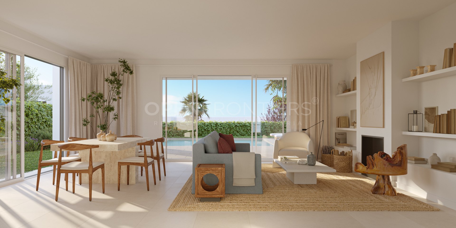 Courtyard Semi-Detached Home in La Reserva, Sotogrande – Las Villas de los Álamos