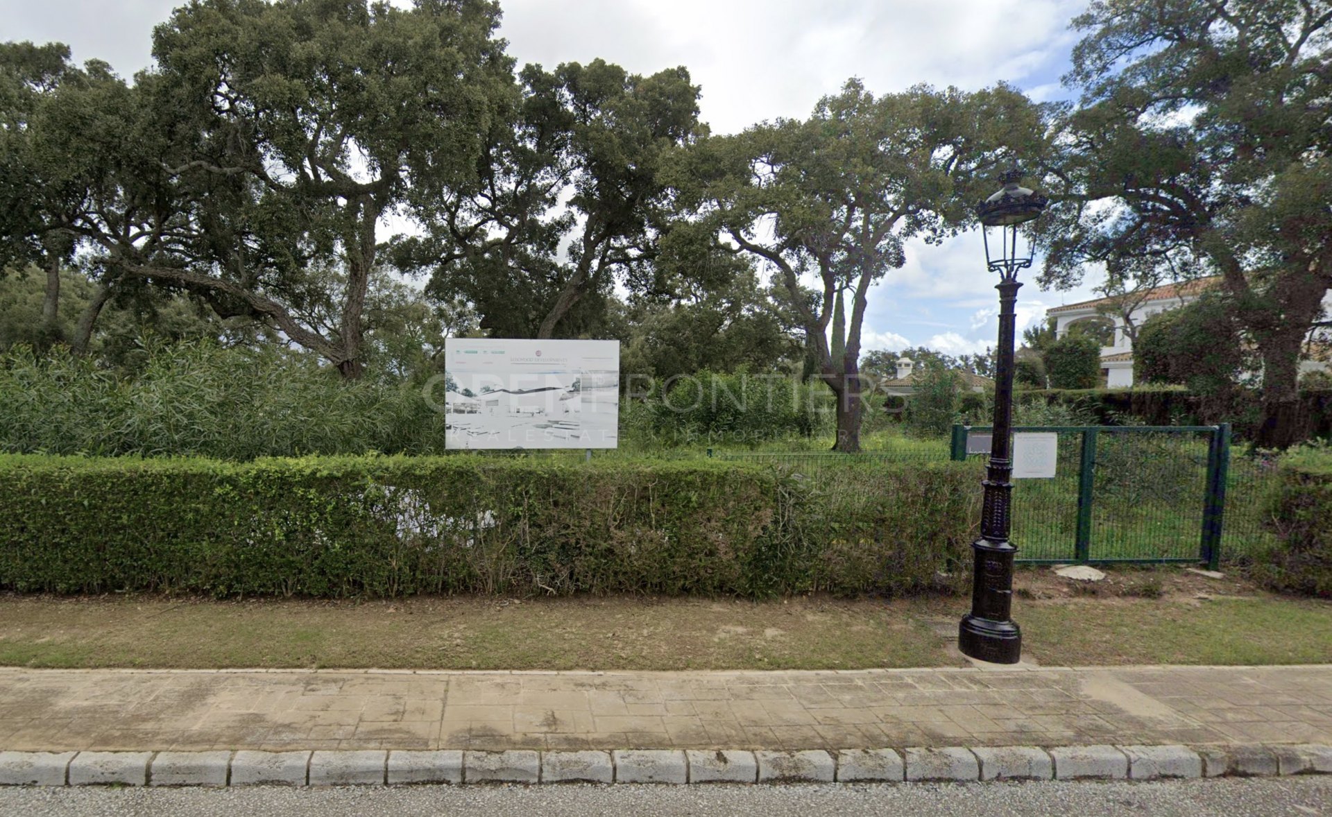 Frontlinie Golfperceel in San Roque Club