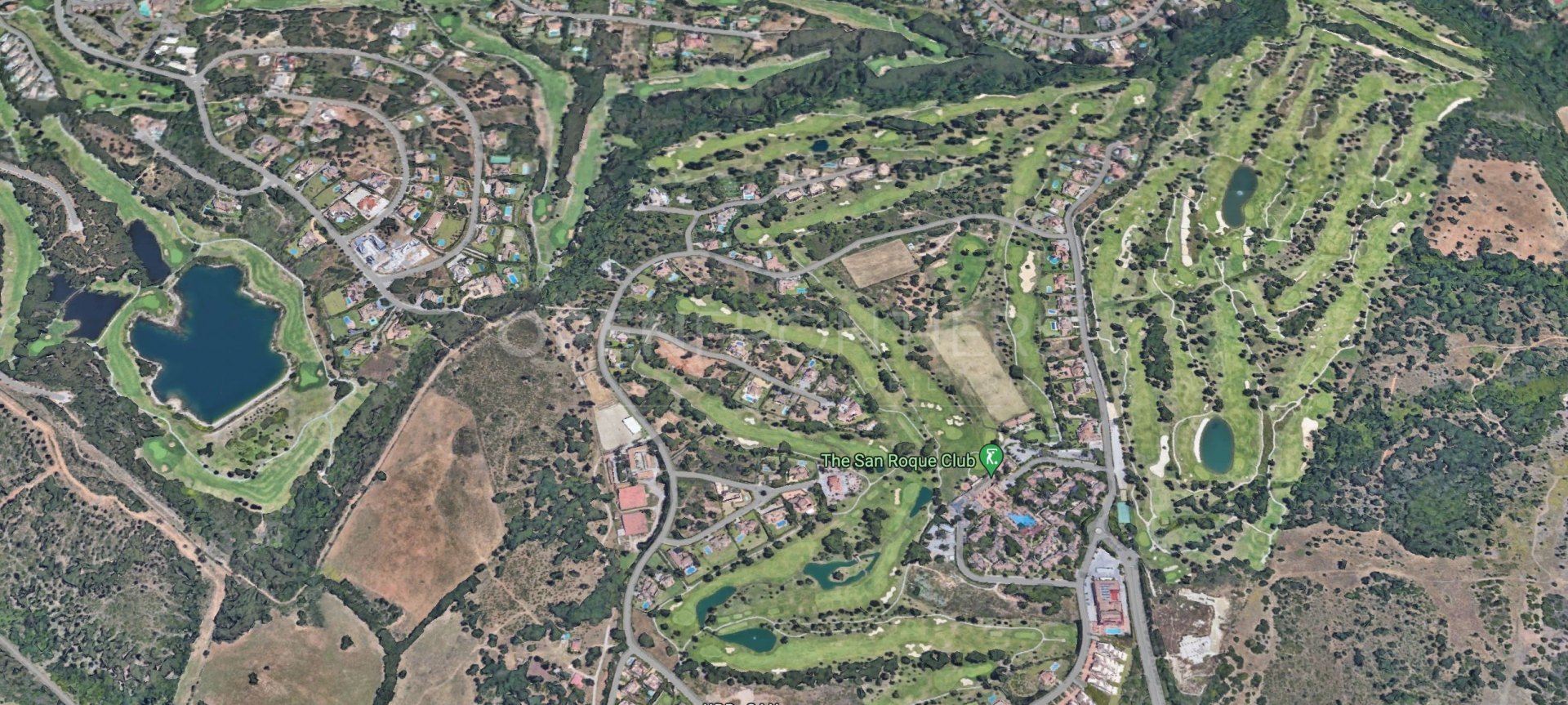 Frontlinie Golfperceel in San Roque Club