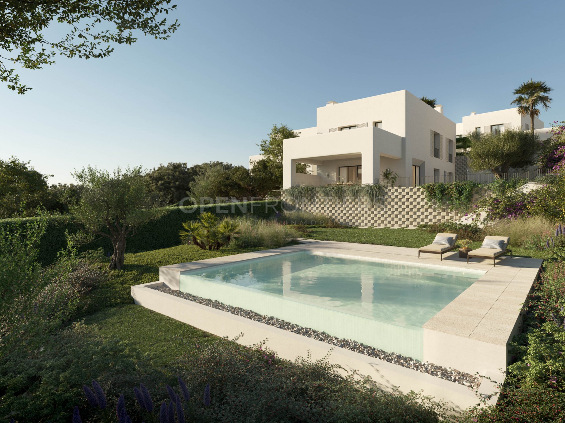 Villa De Los Alamos: Nieuwbouw villa met 4 slaapkamers in La Reserva, Sotogrande