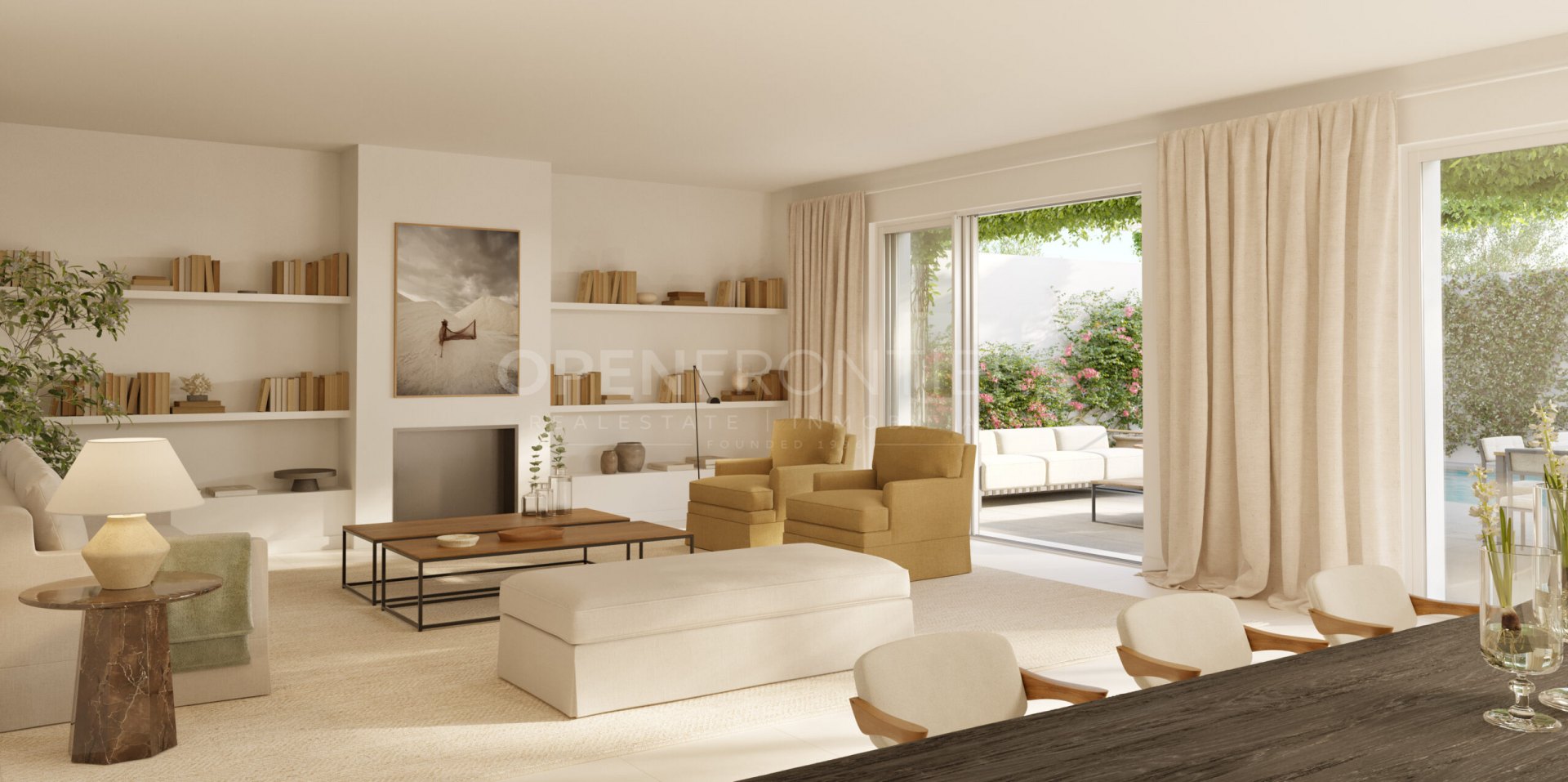 Villa De Los Alamos: Nieuwbouw met panoramisch uitzicht in La Reserva, Sotogrande