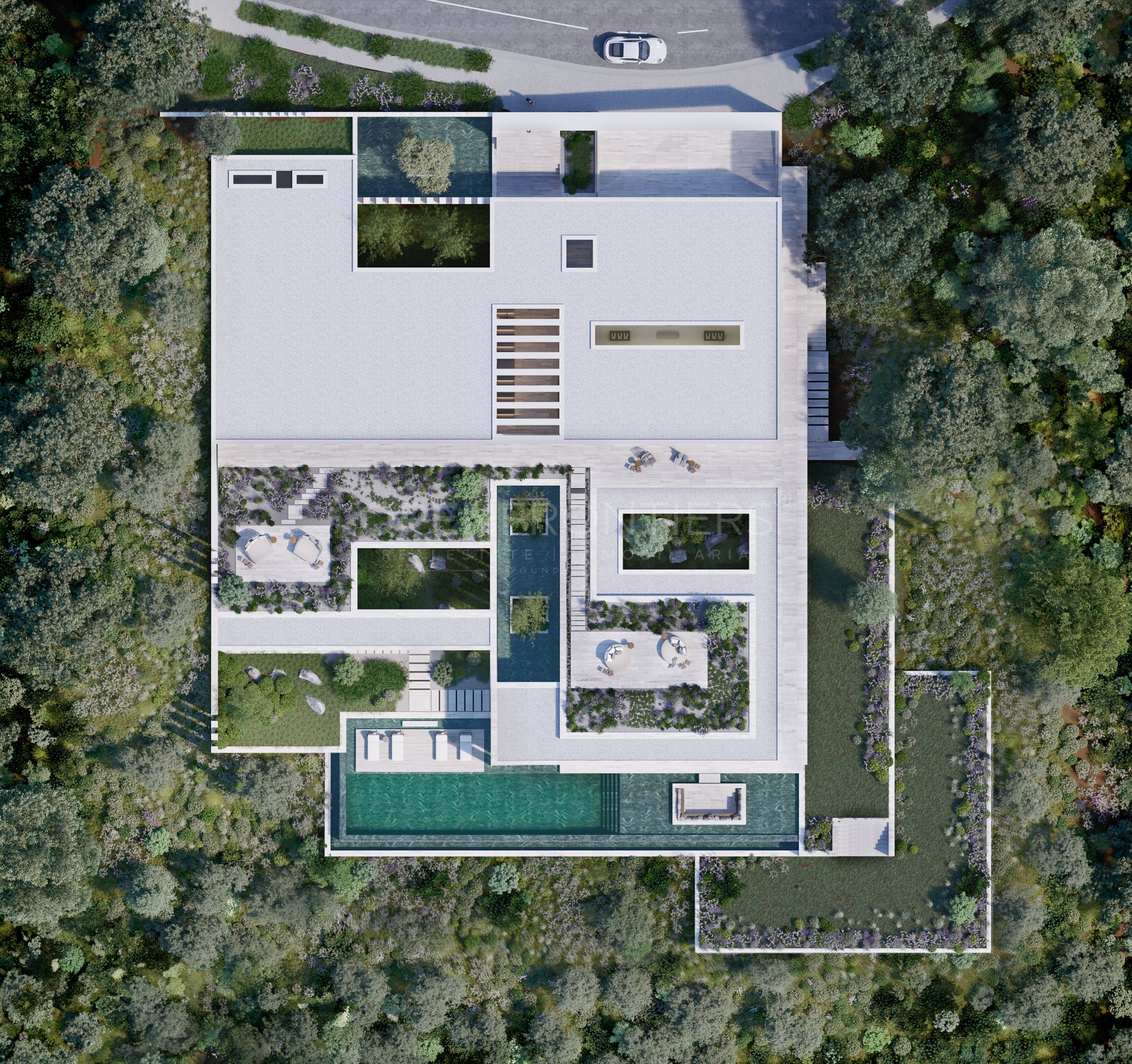 Villa Vida: Een nieuwe bouwvilla te koop in de Vijftien, La reserva, Sotogrande