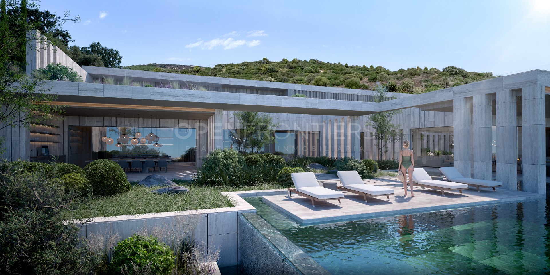 Villa Vida: Een nieuwe bouwvilla te koop in de Vijftien, La reserva, Sotogrande