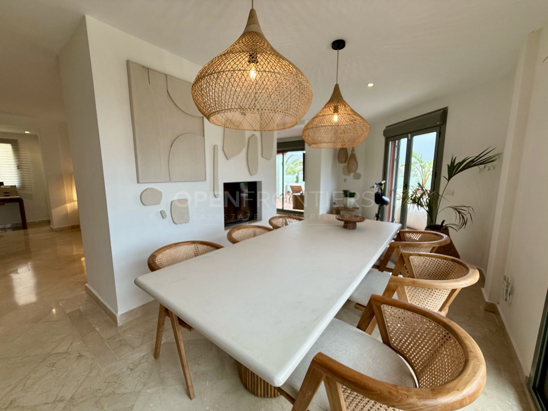 Modern Marina-Front Duplex Penthouse with Panoramic Views in Isla Tortuga, Sotogrande Port