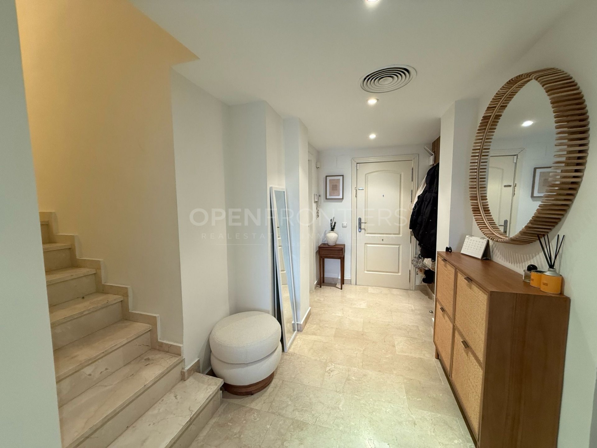 Modern Marina-Front Duplex Penthouse with Panoramic Views in Isla Tortuga, Sotogrande Port