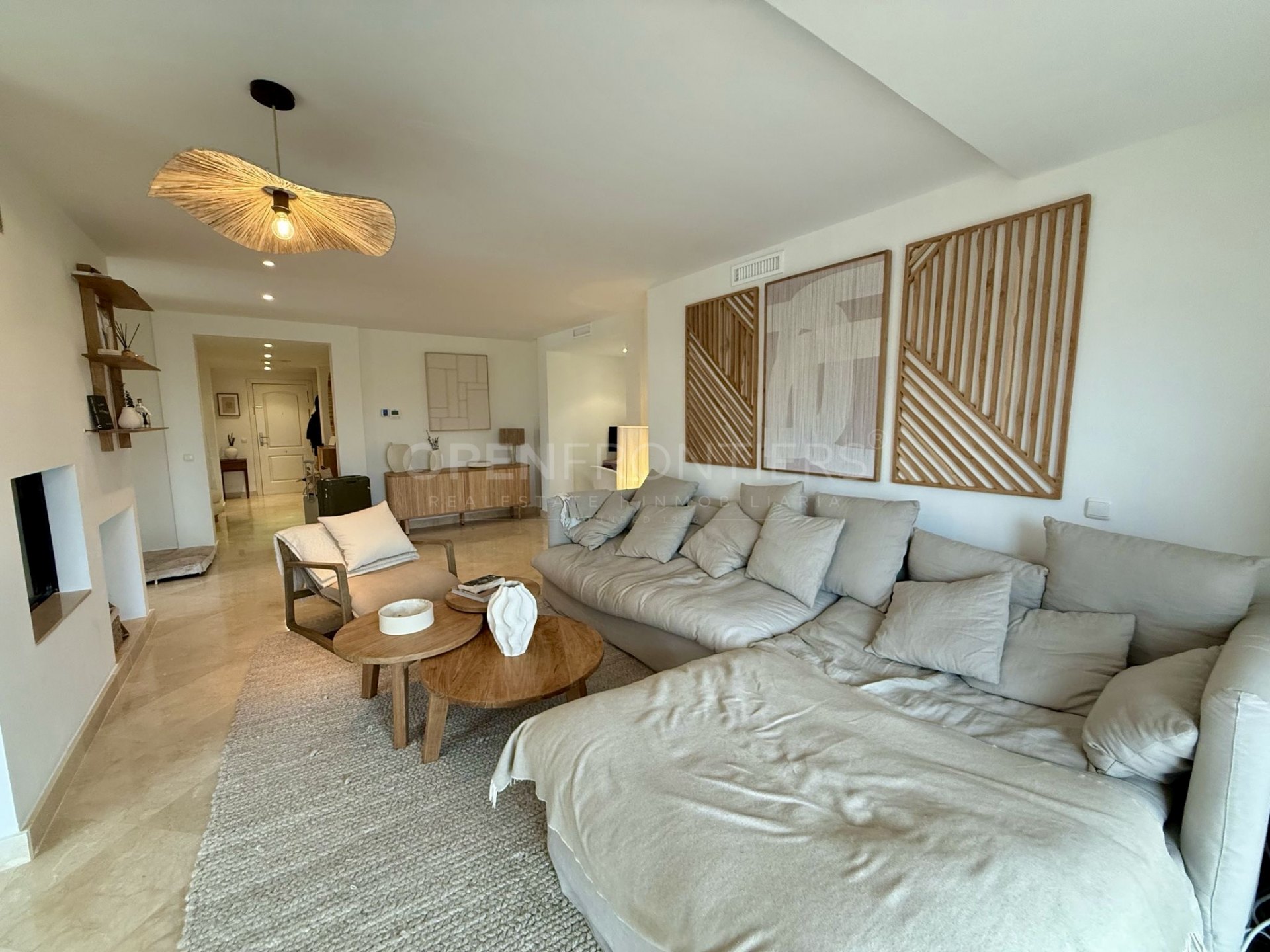Modern Marina-Front Duplex Penthouse with Panoramic Views in Isla Tortuga, Sotogrande Port