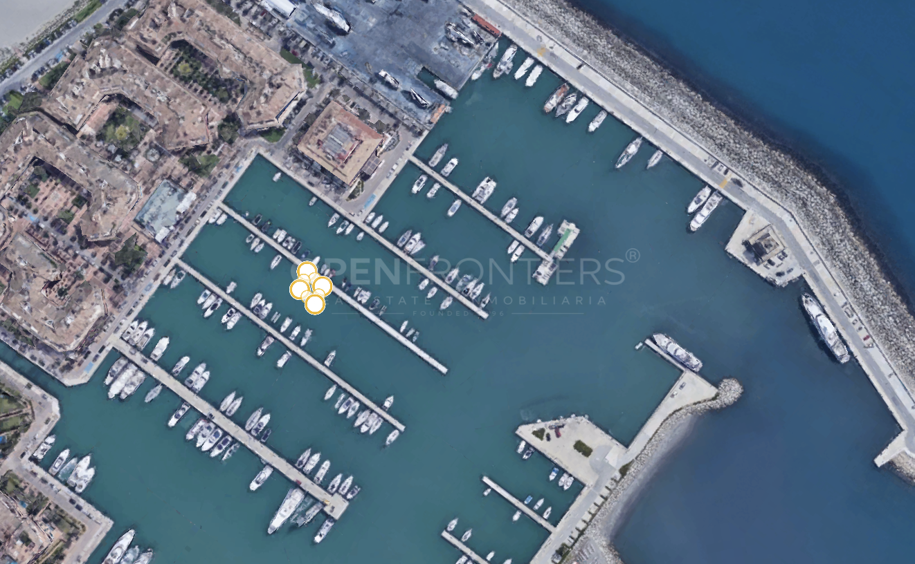 10m Berth for Sale in Sotogrande Port, Pantalan 3 Near MIM Hotel