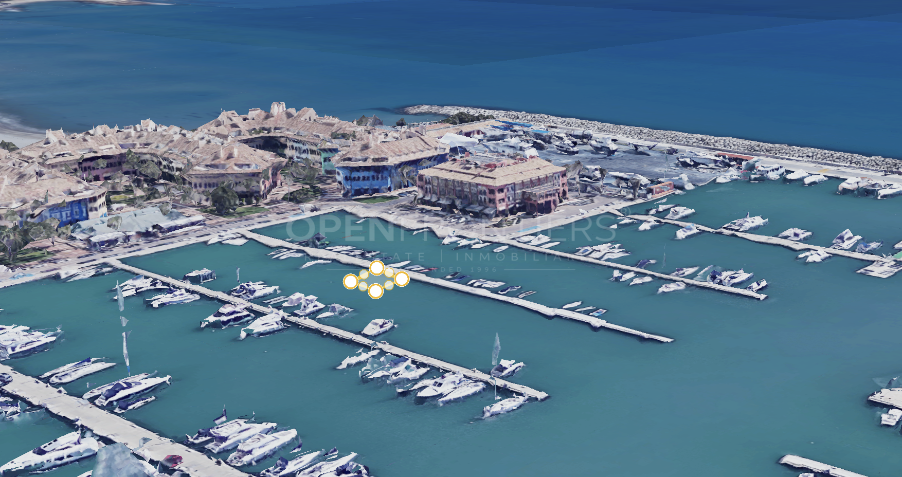 10m Berth for Sale in Sotogrande Port, Pantalan 3 Near MIM Hotel