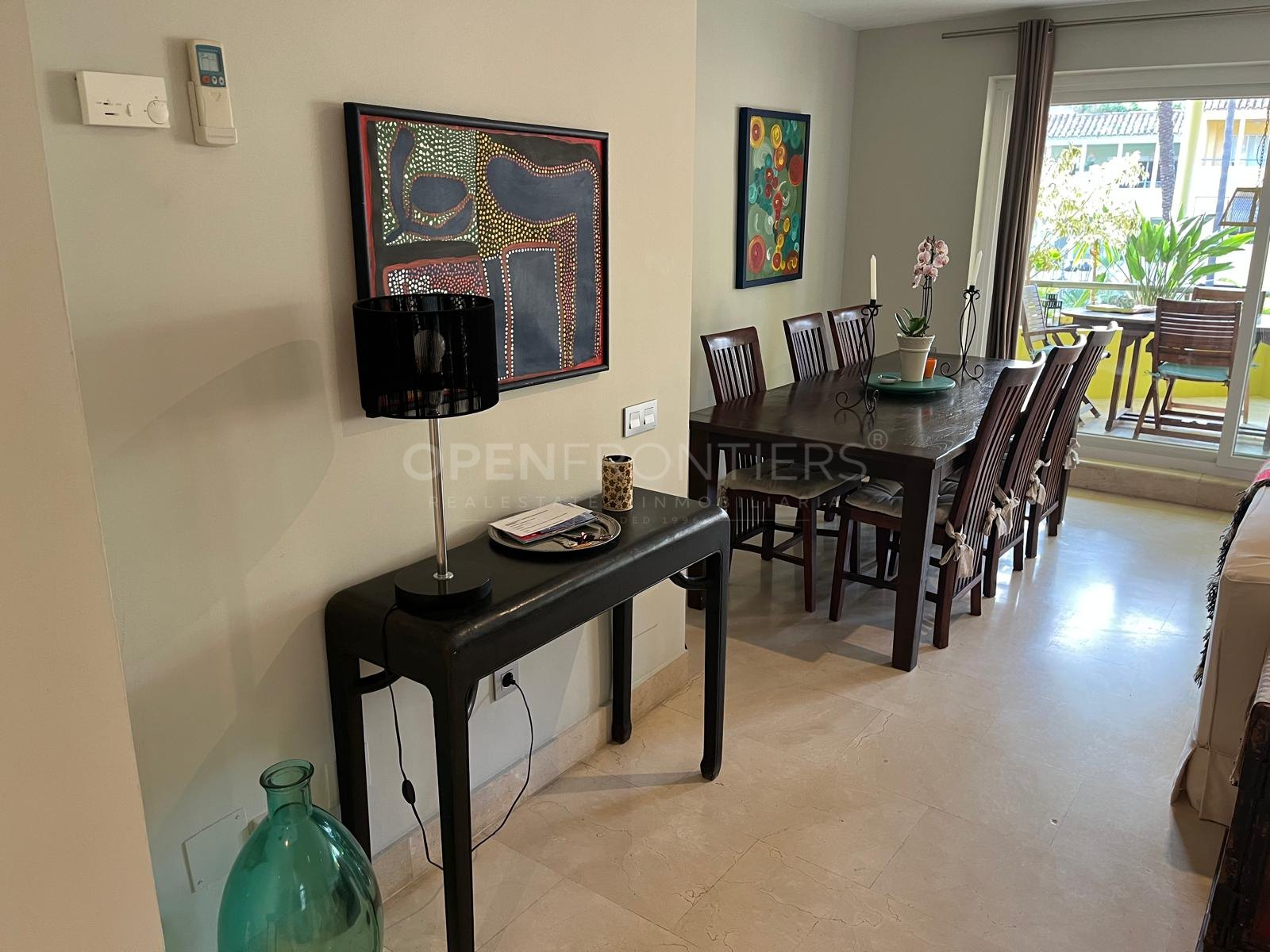 Stijlvolle 2-slaapkamer appartement met uitzicht op Marina in Sotogrande Puerto Deportivo