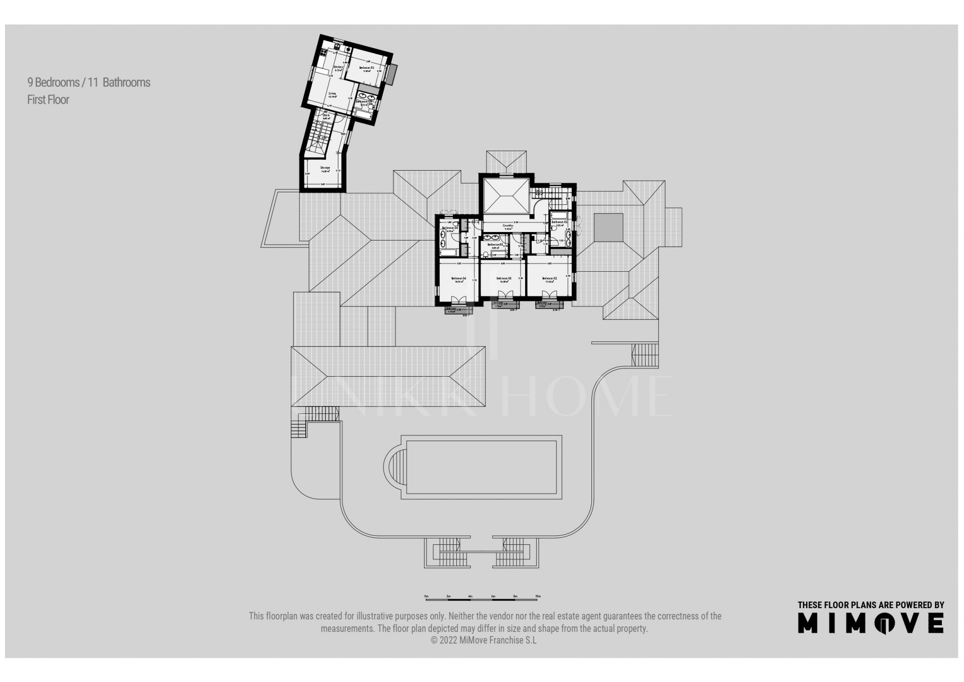 Amplia Villa de 9 dormitorios con vistas panorámicas en Sotogrande Alto