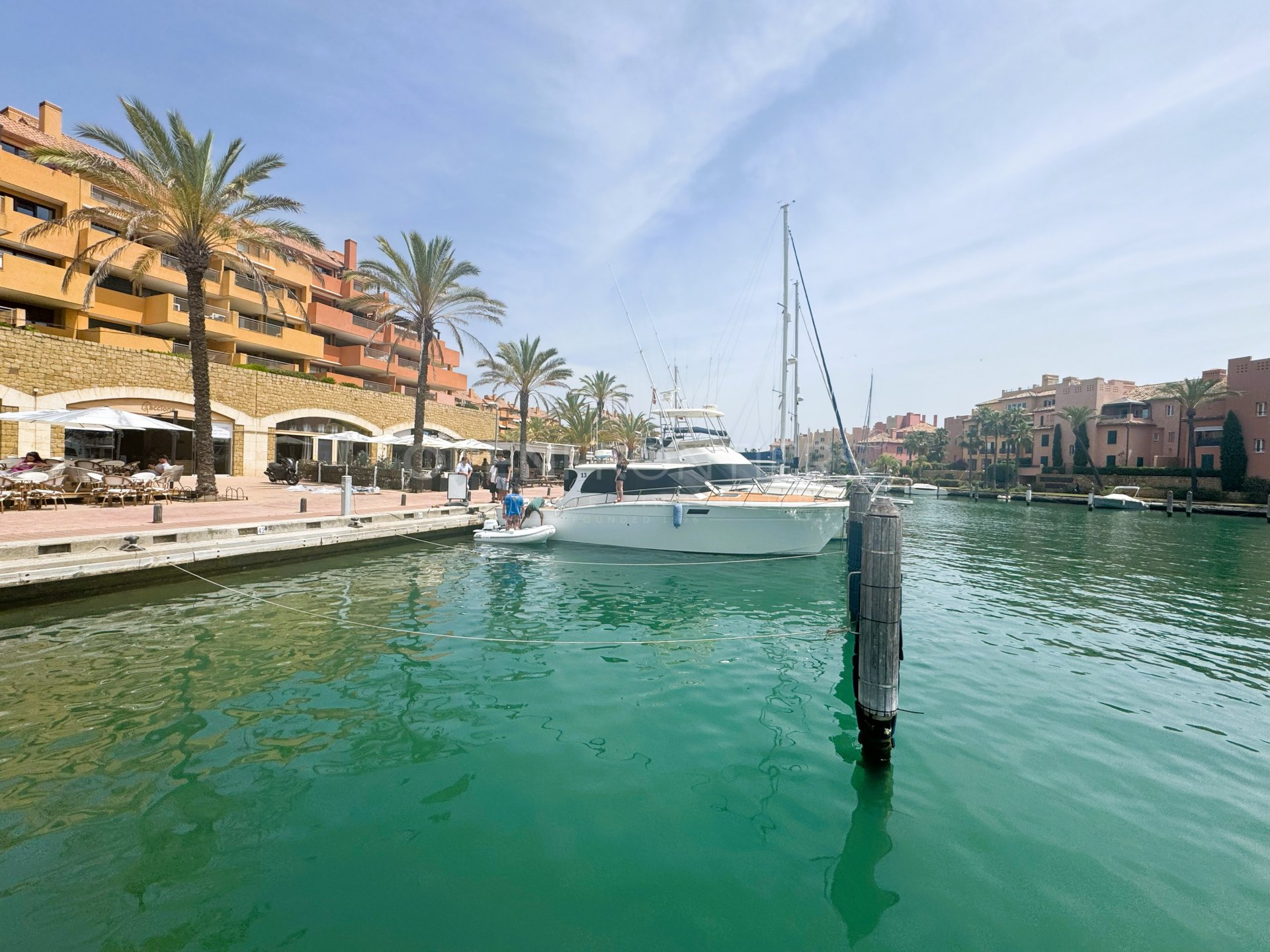 Amarre Principal en el Puerto Deportivo de Sotogrande