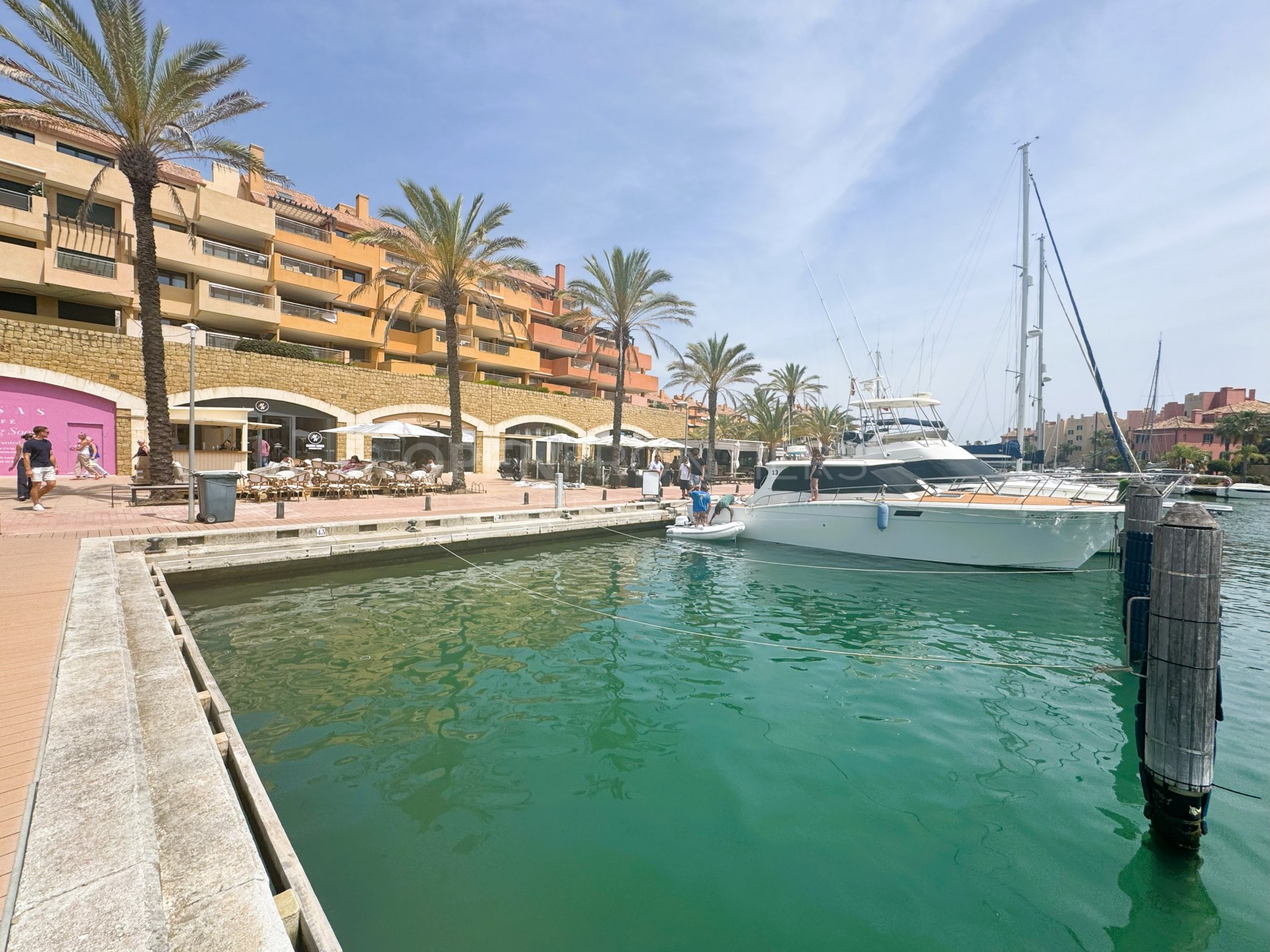 Amarre Principal en el Puerto Deportivo de Sotogrande