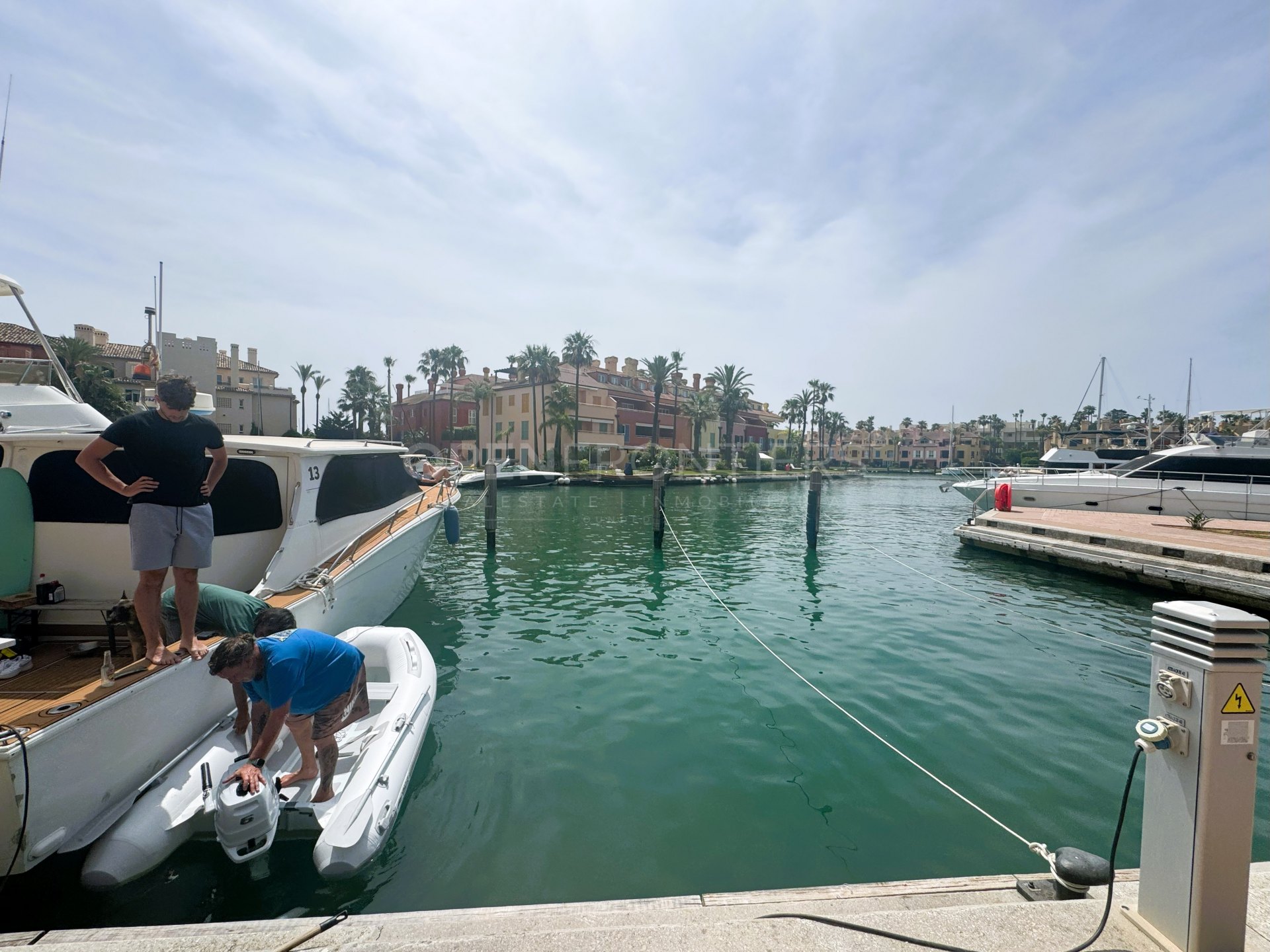 Amarre Principal en el Puerto Deportivo de Sotogrande