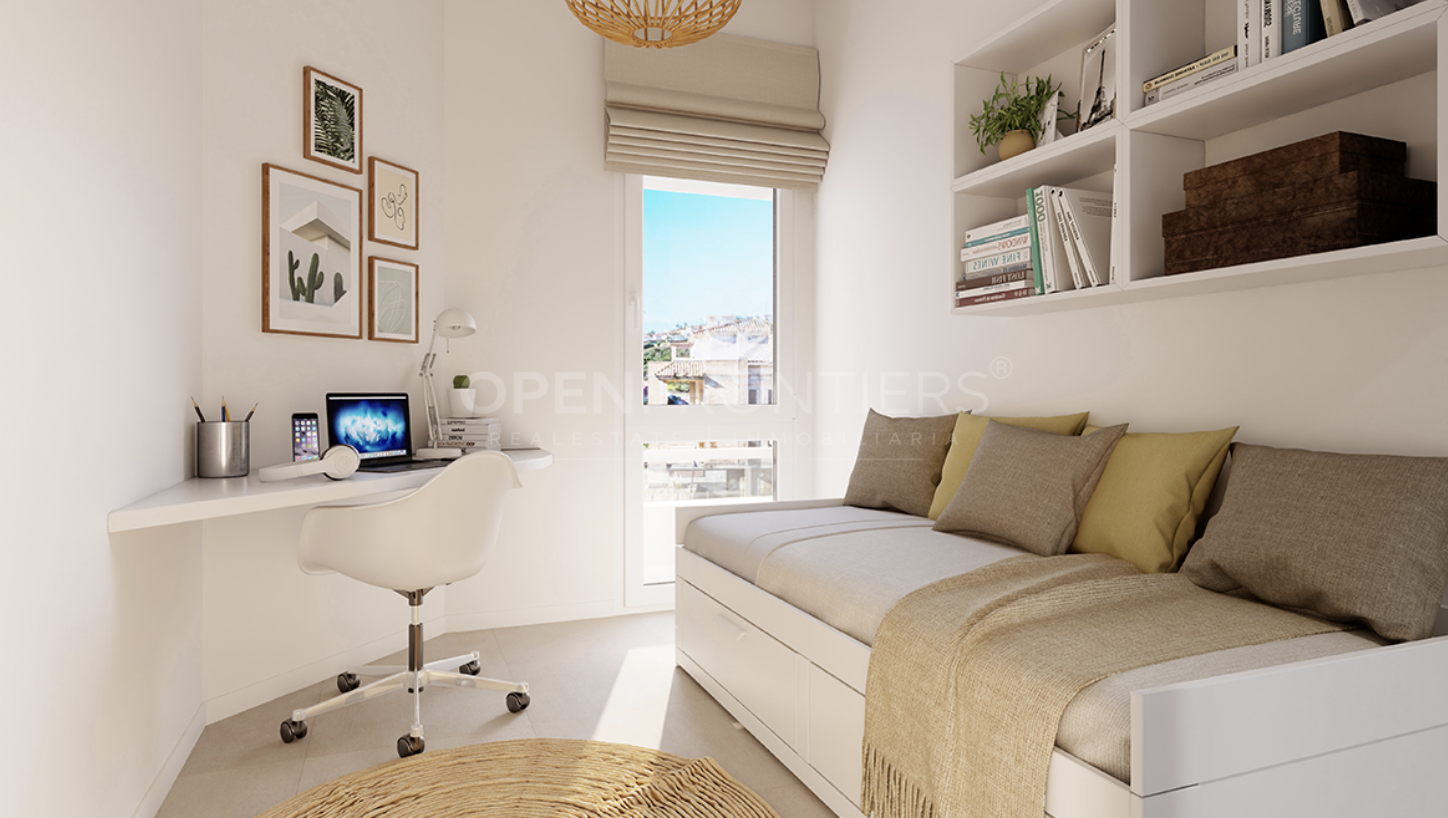 Alcaidesa Homes: 4-bedroom duplex with spacious terraces and open living areas