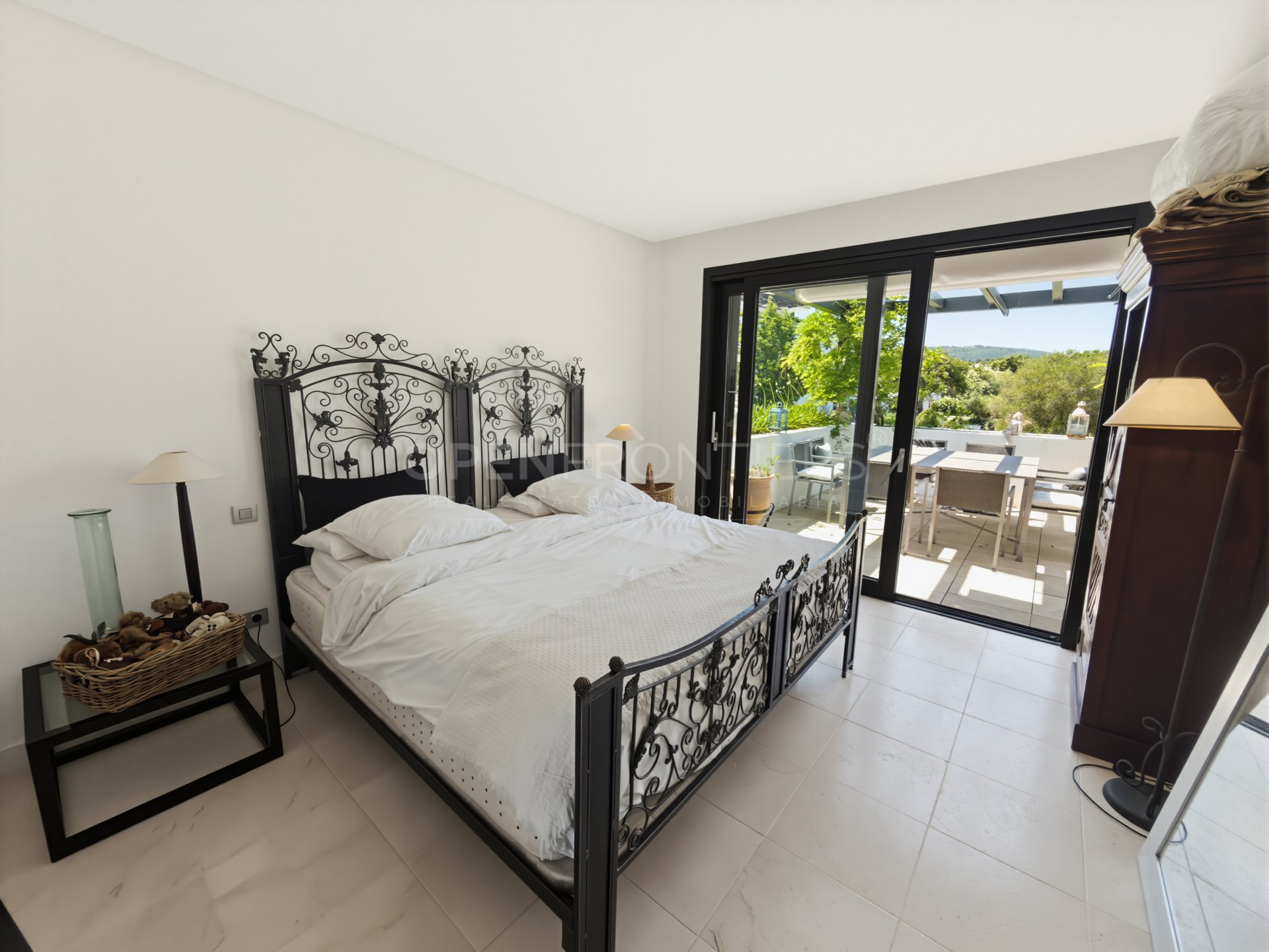 Contemporary duplex penthouse with private lift in Valderrama Sotogrande