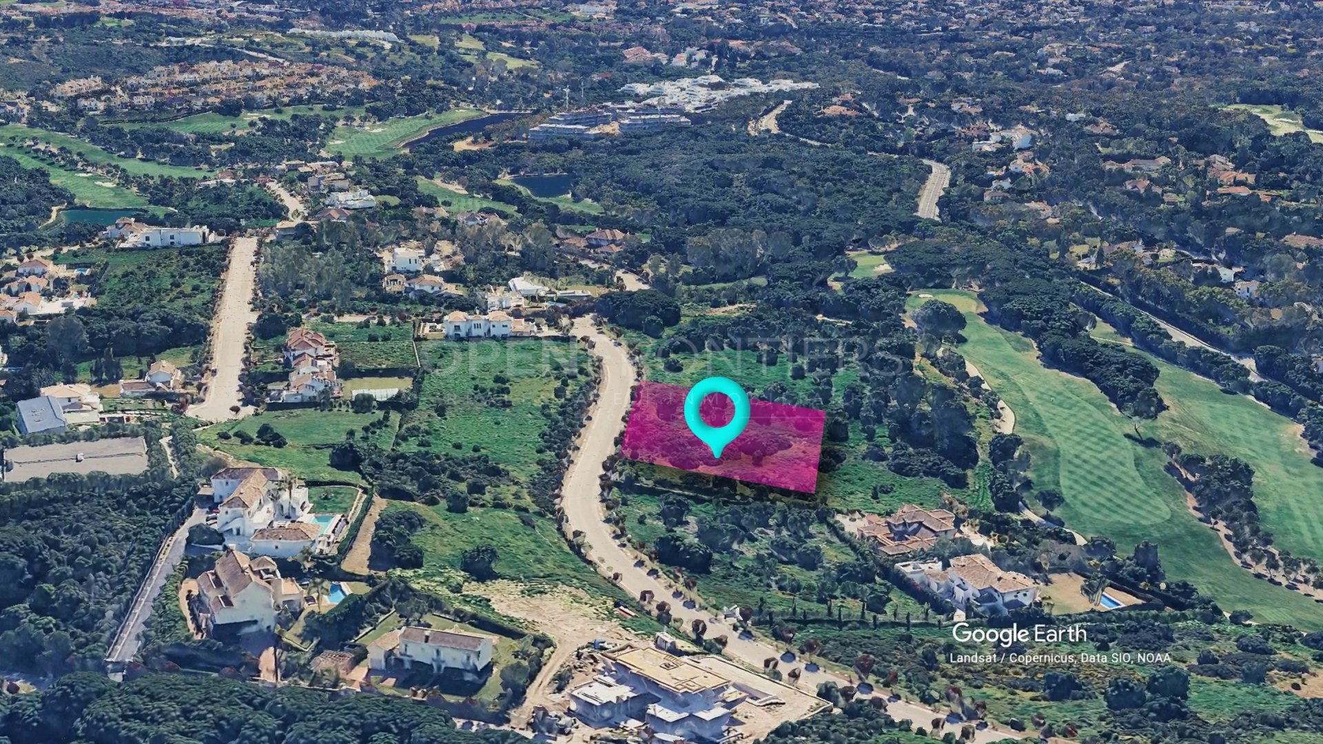 Exclusive plot in La Reserva de Sotogrande with views of Gibraltar and the golf course