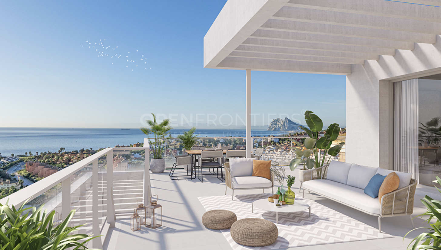 Alcaidesa Homes: 3-bedroom apartment with exceptional terrace and open views