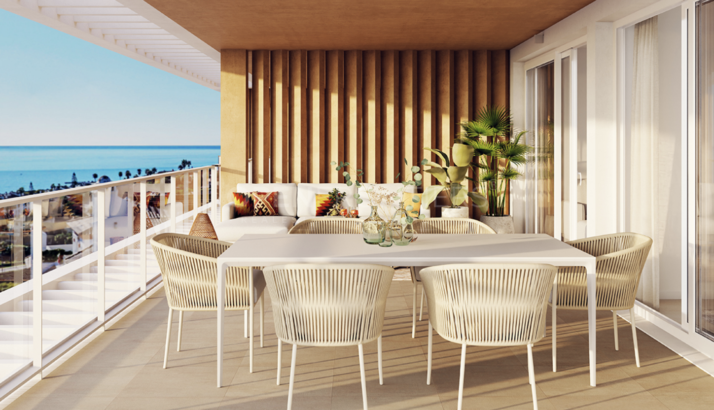 Alcaidesa Homes: apartment with large terrace and villa-style outdoor spaces