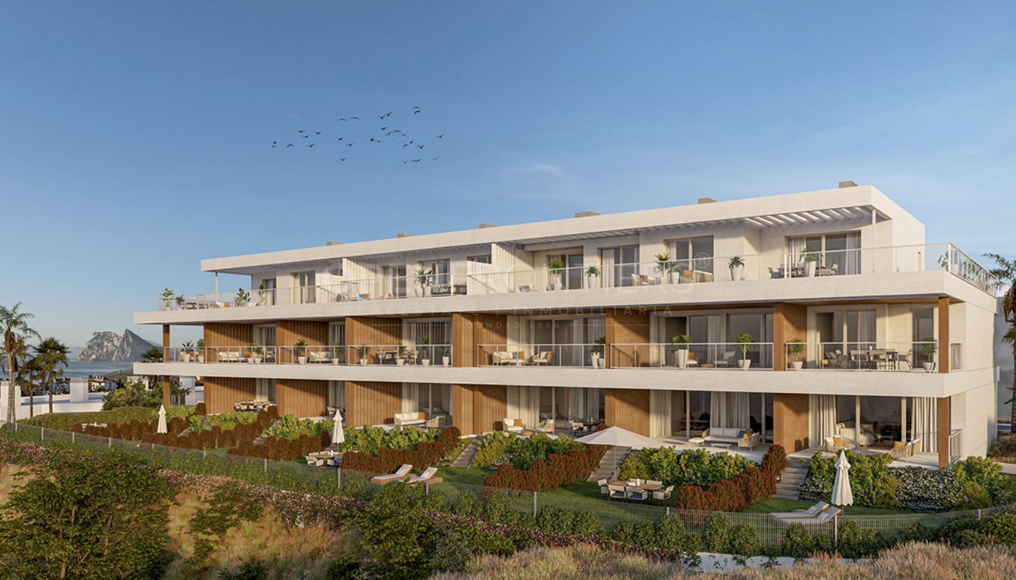 Alcaidesa Homes: apartment with large terrace and villa-style outdoor spaces