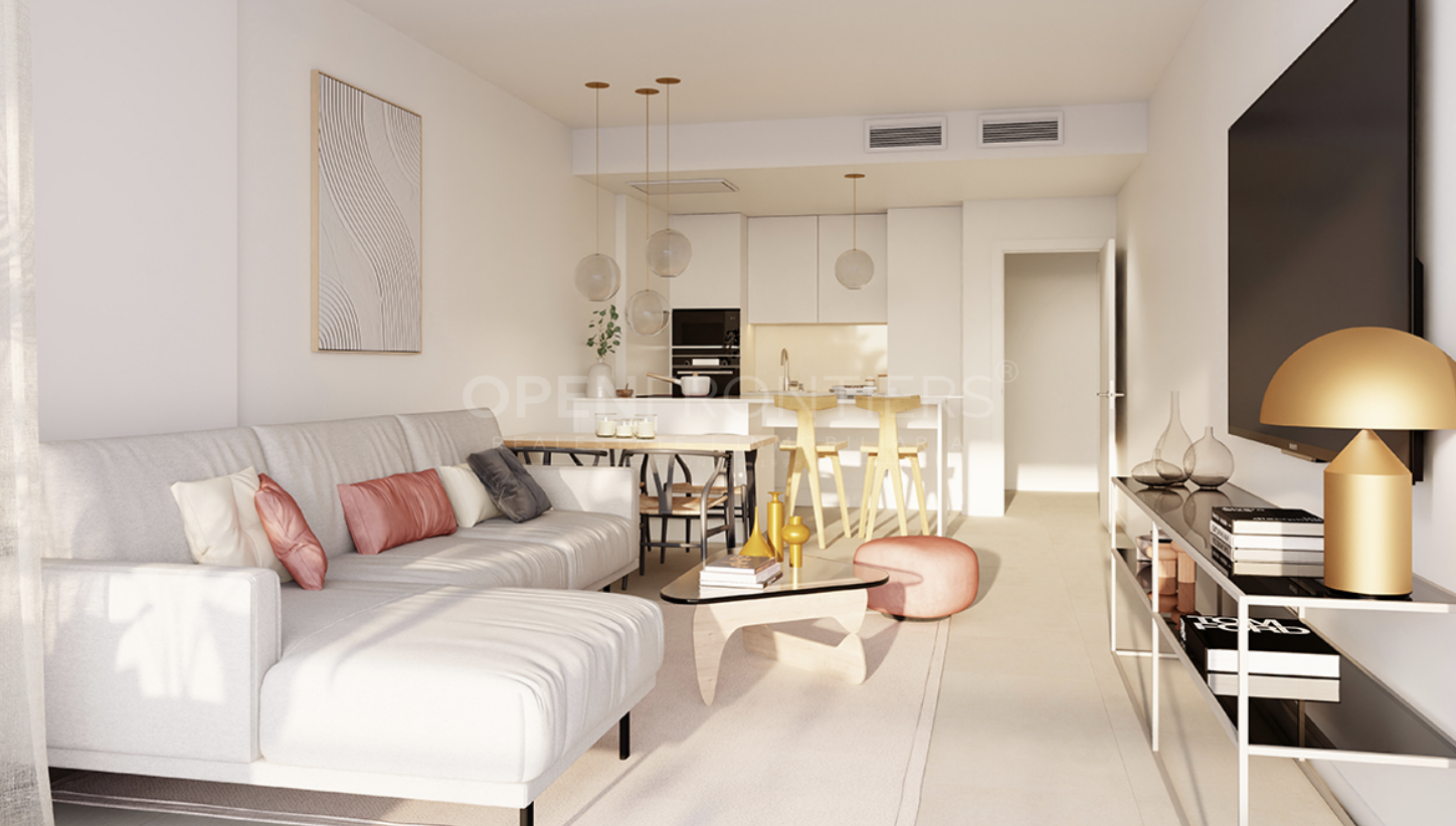 Alcaidesa Homes: apartment with large terrace and villa-style outdoor spaces