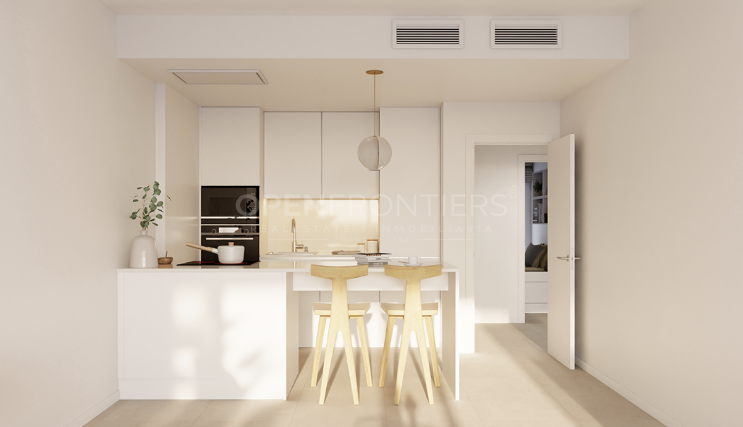 Alcaidesa Homes: apartment with large terrace and villa-style outdoor spaces