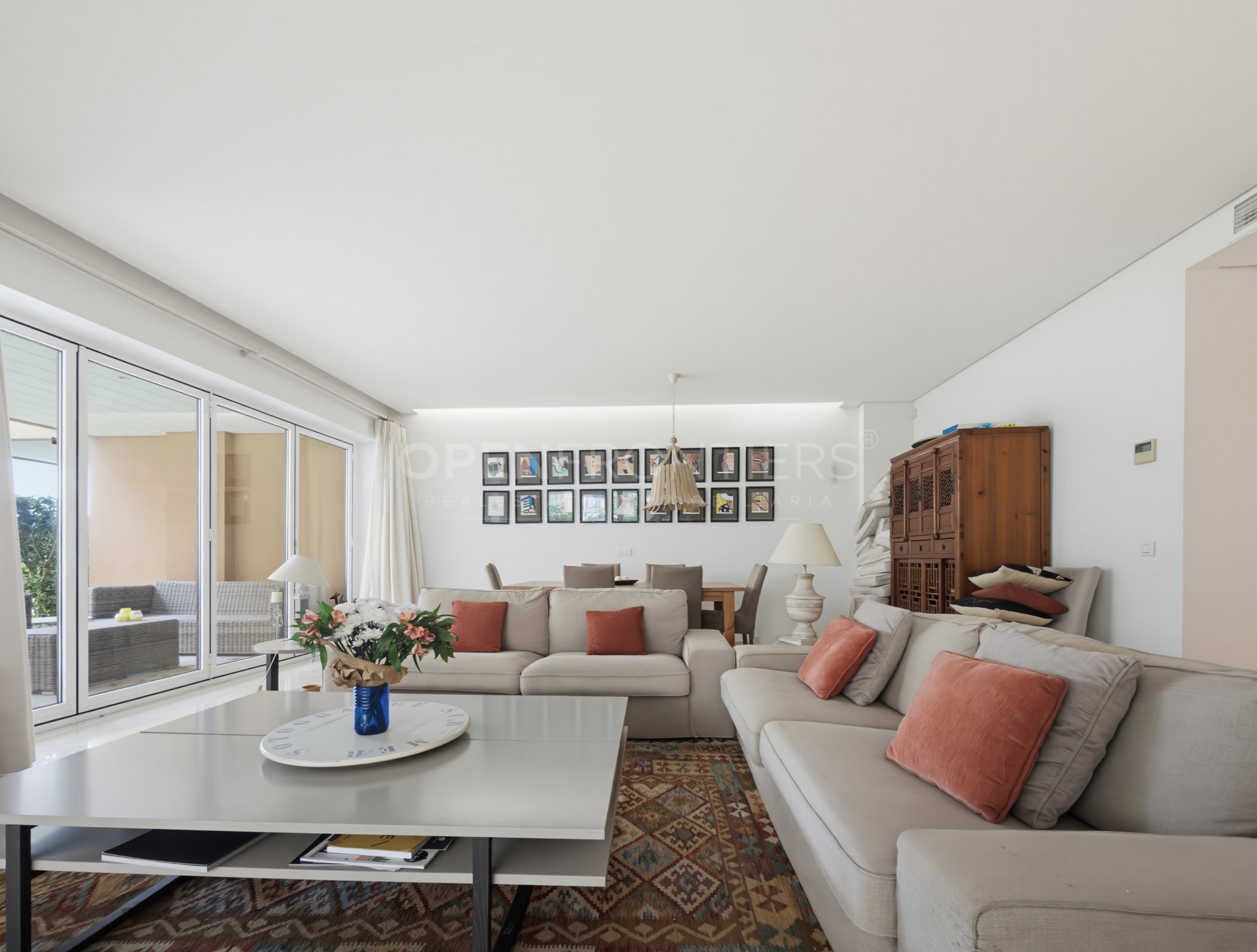 Exclusivo apartamento con jardín en Ribera del Marlin, Puerto de Sotogrande